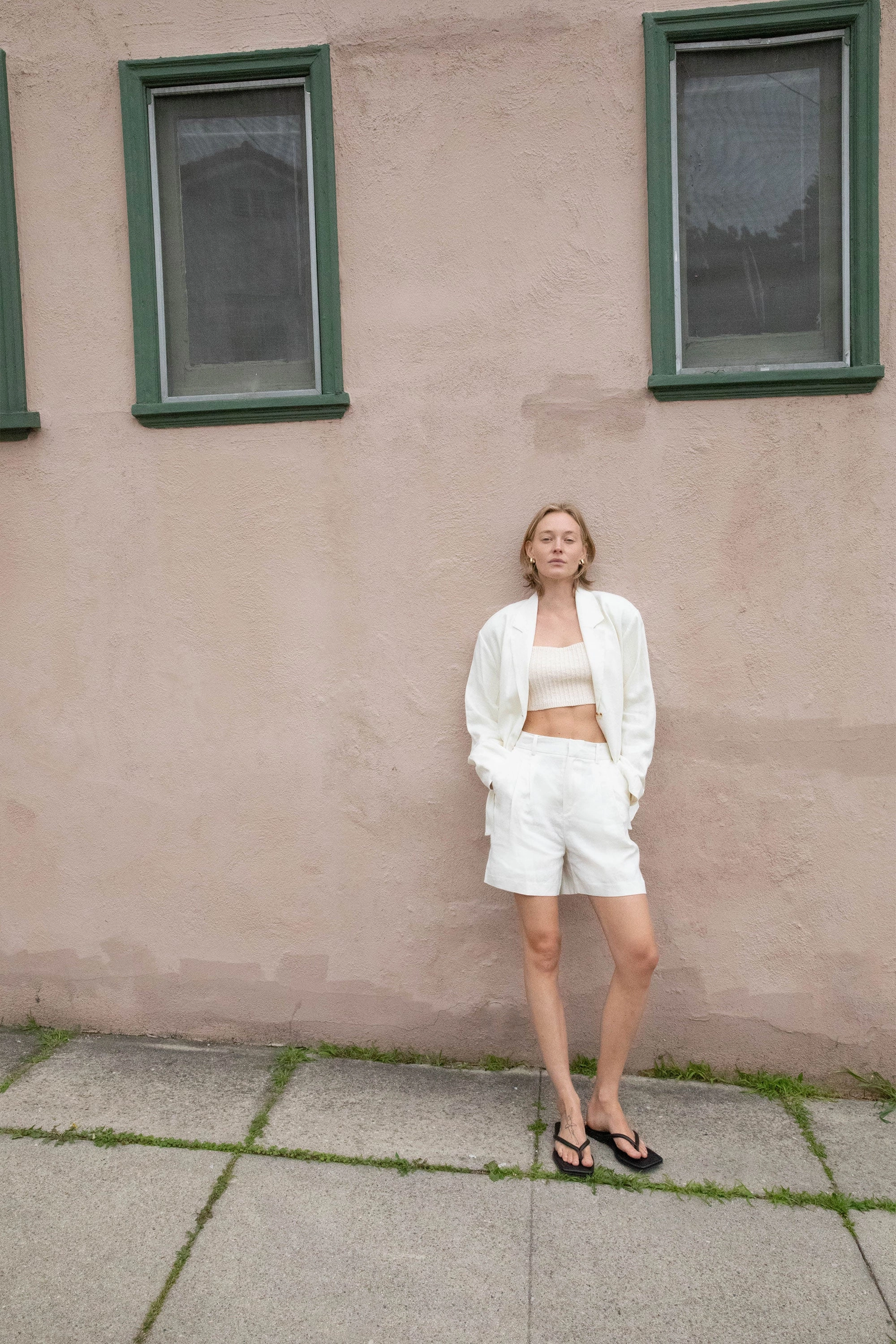 100% LINEN SHORT Vacation Outfit