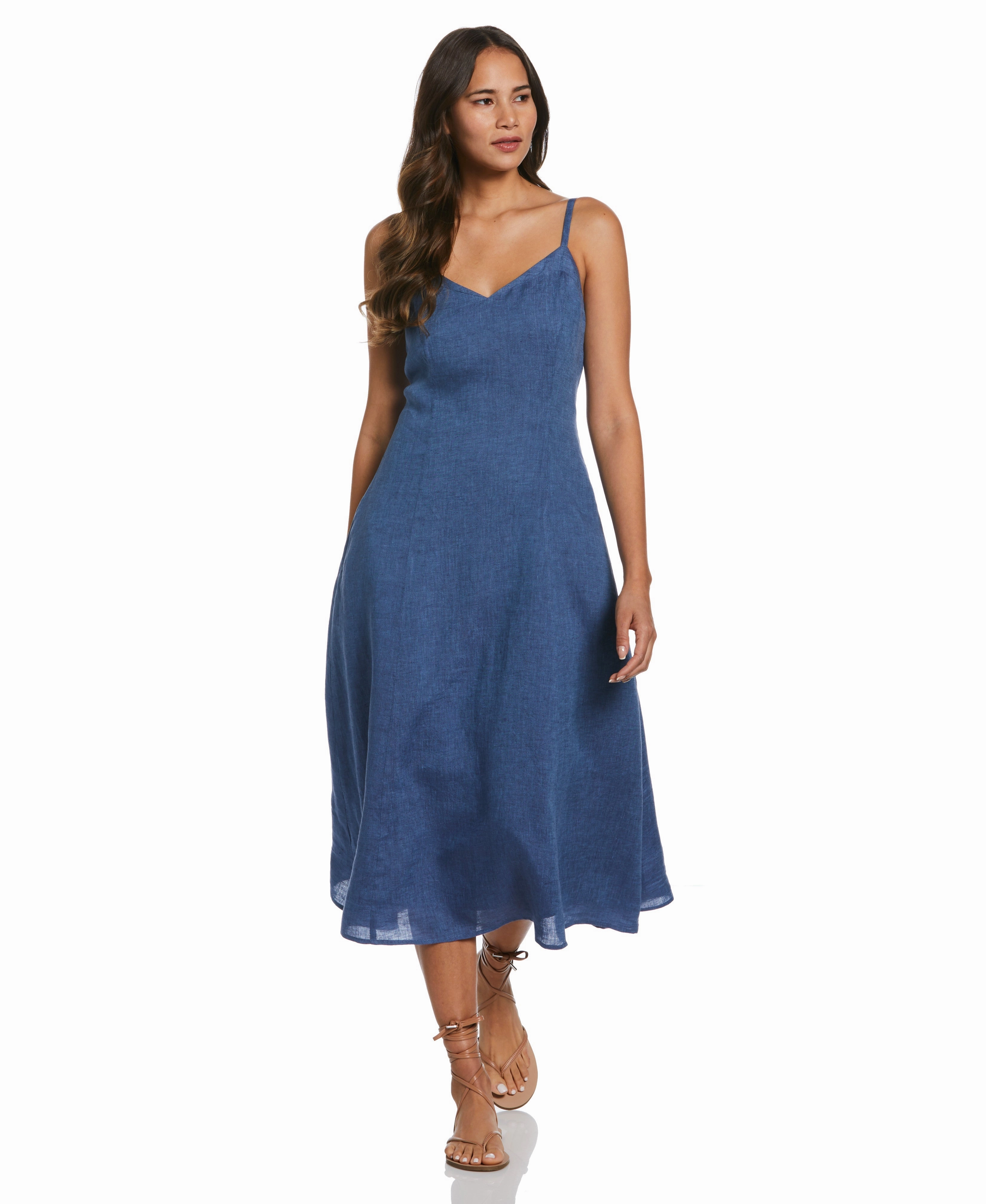 A-Line Linen Dress Essential Layering