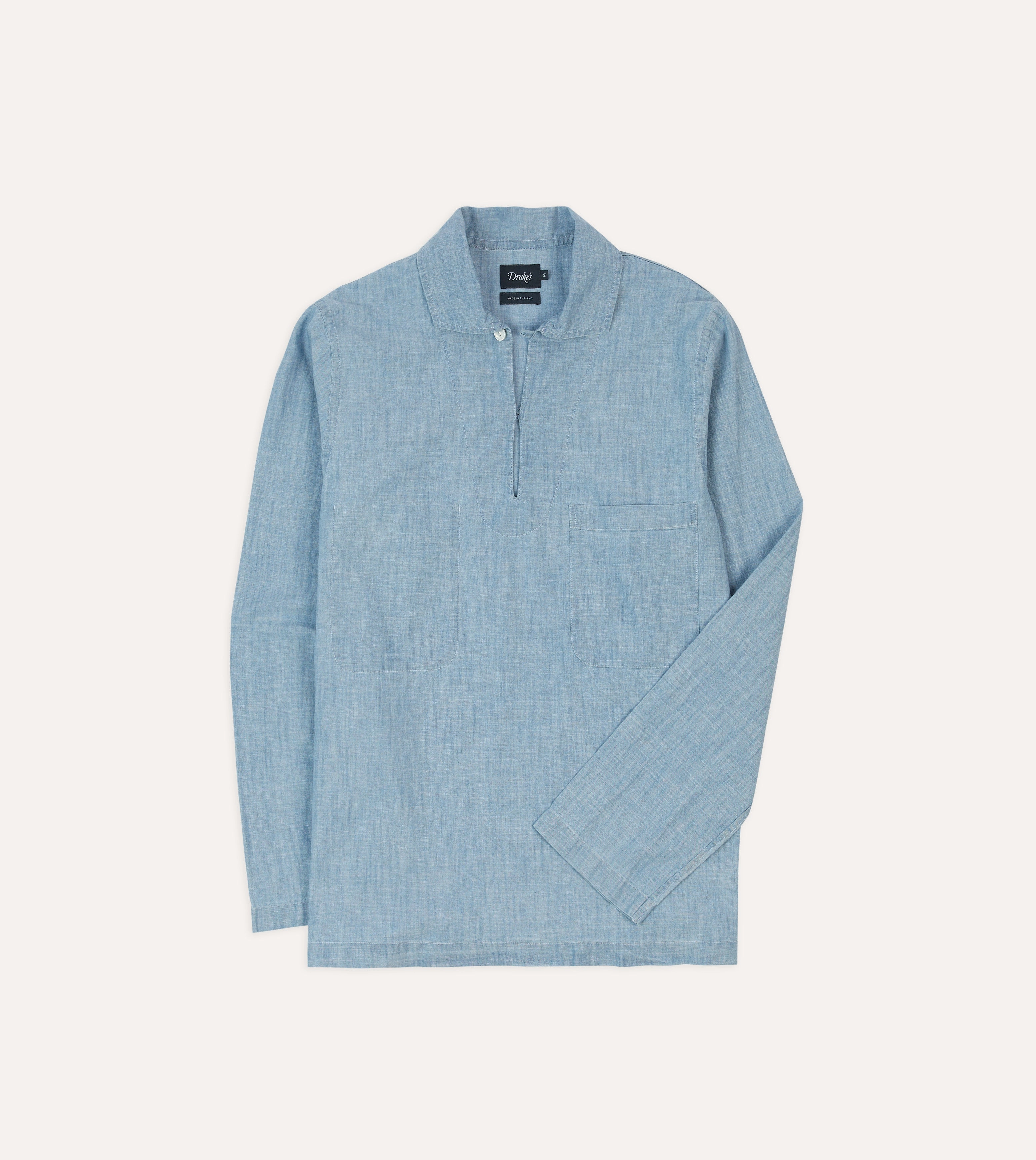 Blue Chambray Smock Snug feel