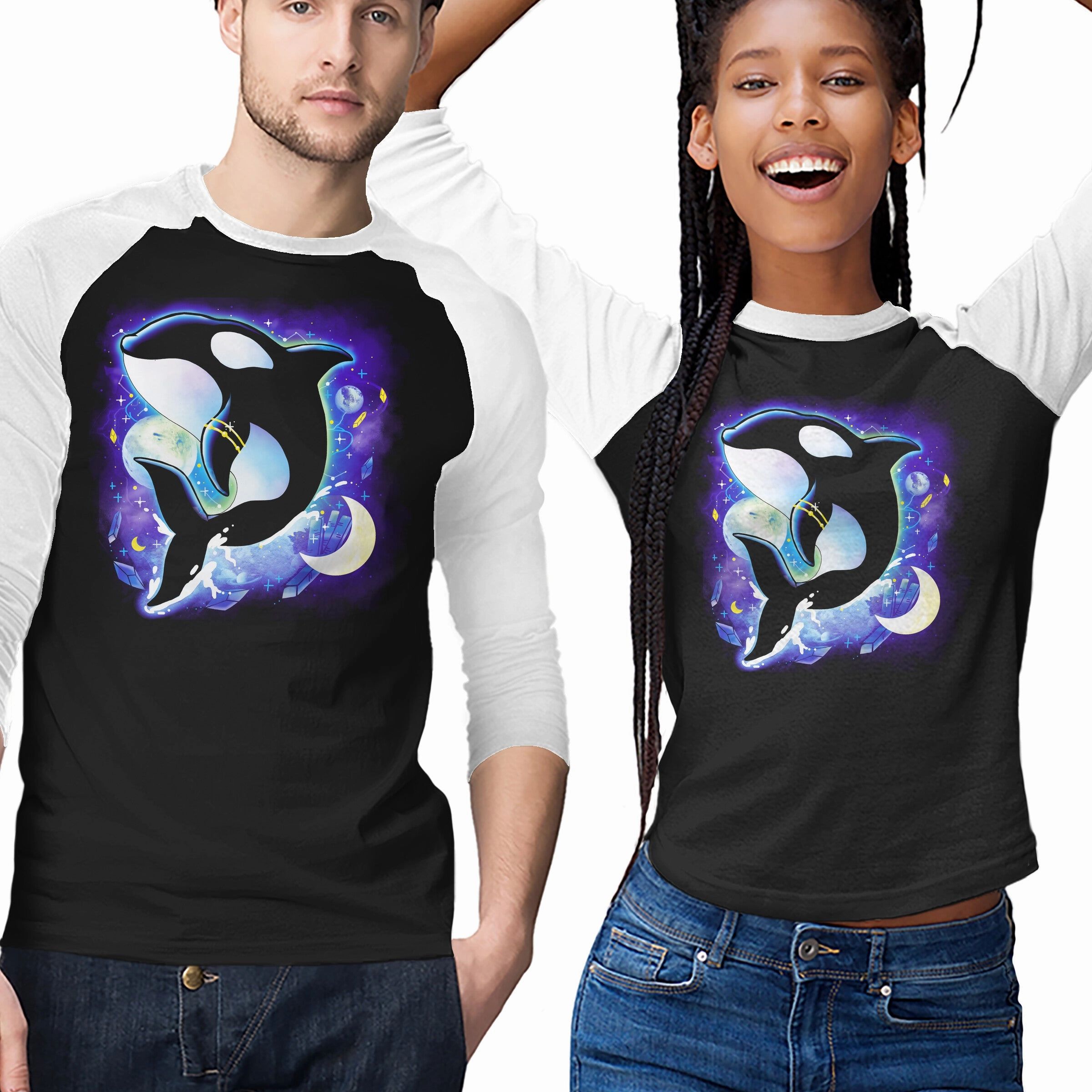 Cosmic Whale High-Quality Fabric Casual Vibes