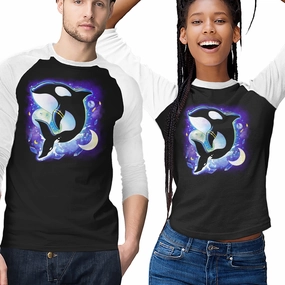 Cosmic Whale High-Quality Fabric Casual Vibes