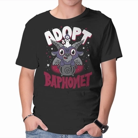 Roomy Waist Reinforced Neckline Adopt A Baphomet