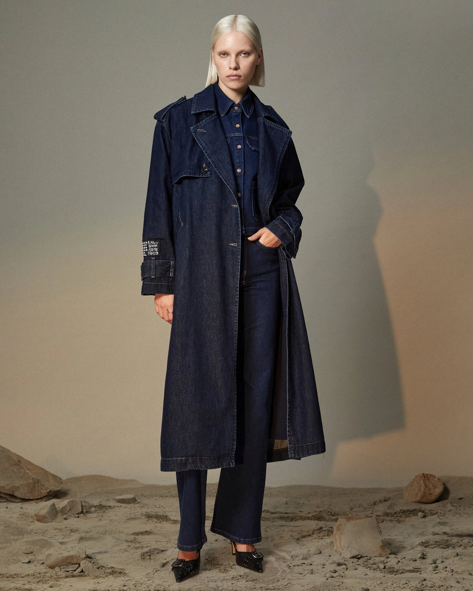 AdjustableHem AFFINITY TRENCH LEGACY