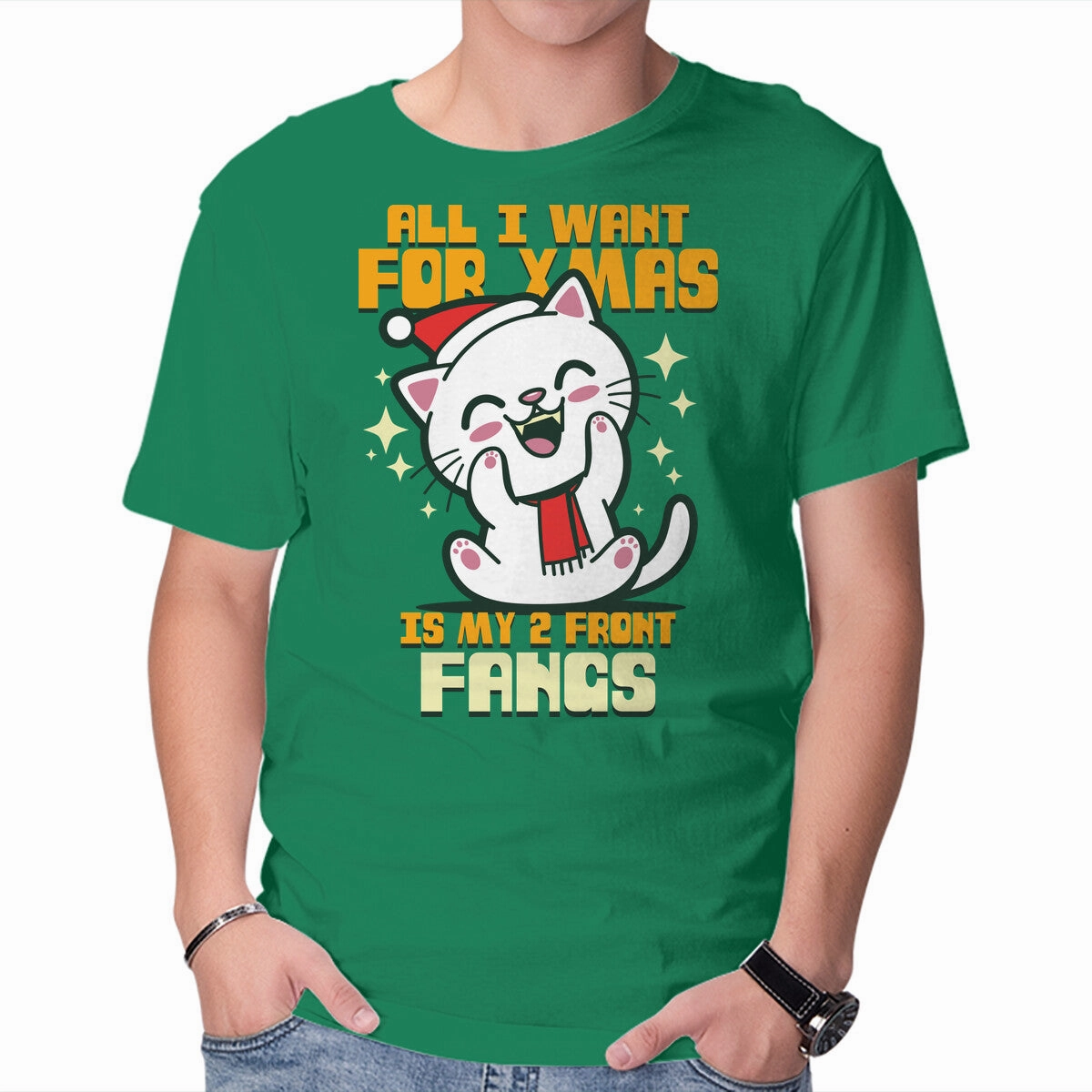 Timeless Fit Slim Fit Design All I Want For Xmas