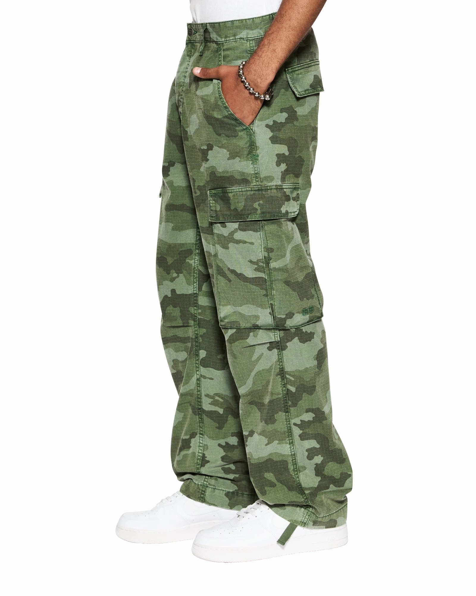 FUGITIVE CARGO HASH CAMO Modern Waist Comfortable Layering