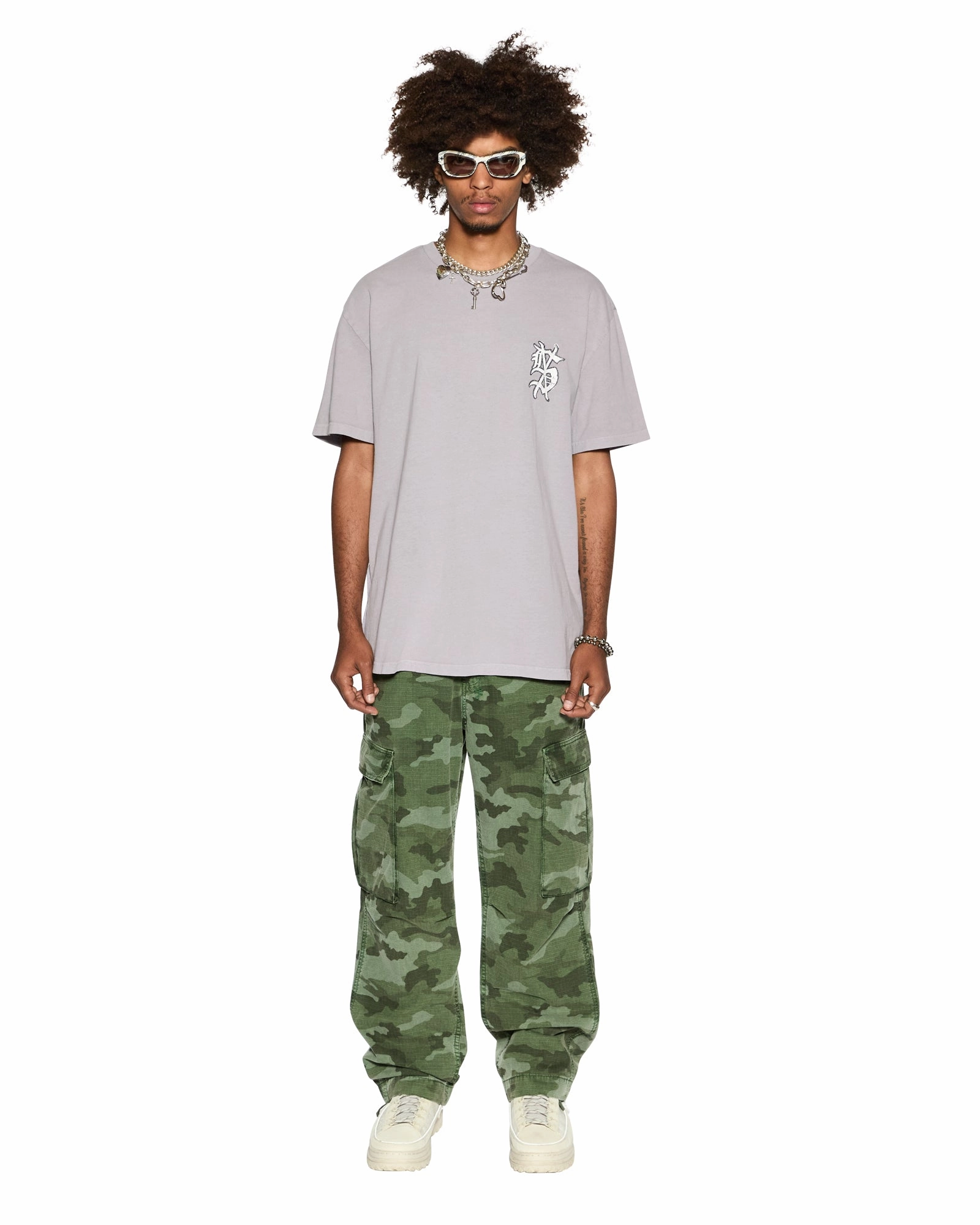 FUGITIVE CARGO HASH CAMO Durable Comfort Stretch waistband