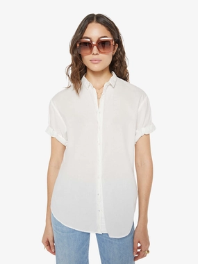 XiRENA Channing Shirt - White Graduation Ceremony Trendsetter Choice