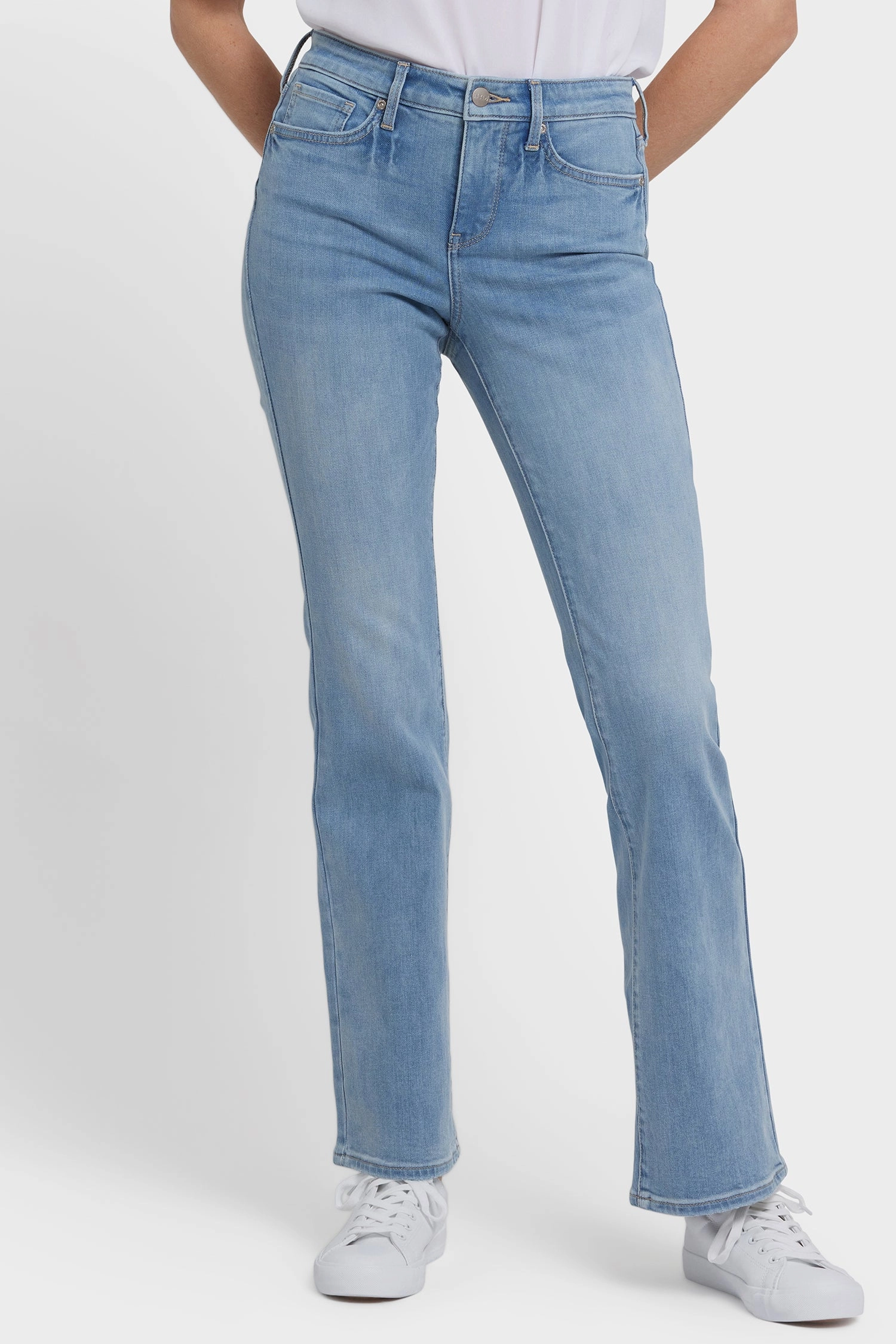 Barbara Bootcut Jeans In Petite - Majestic Dusk Smooth Road Trip Home Comfort Party Look Modern Minimalist