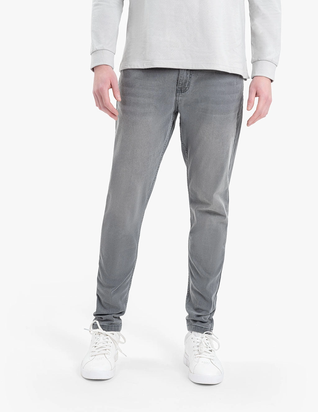 Everyday Pick Mid Rise Fit Beans Tapered