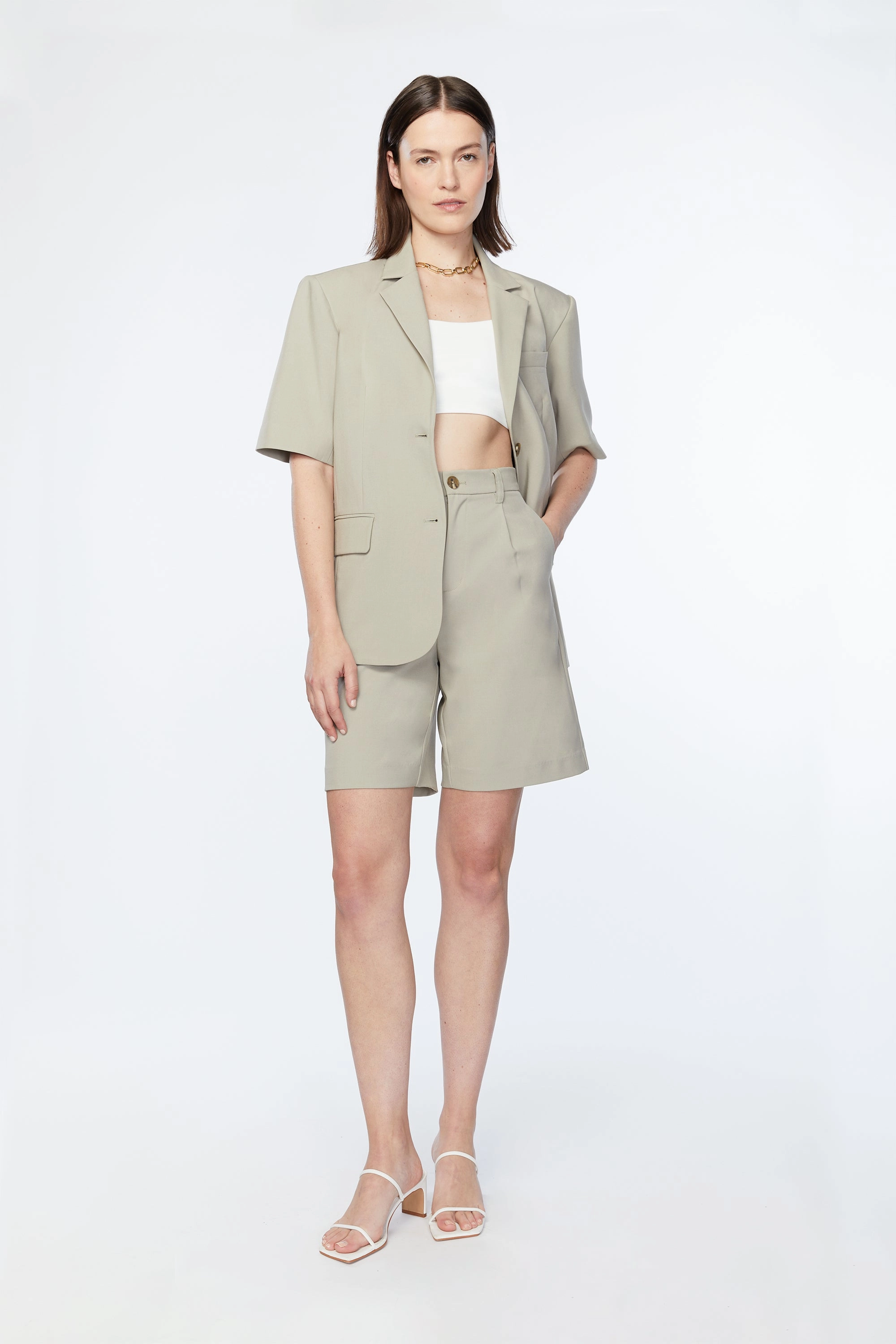 BERMUDA DRESS SHORTS fresh start Comfy Feel