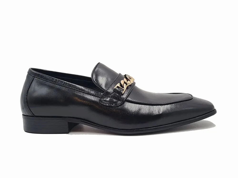 Beveled Squared Toe Loafer Free Power Investor Meeting