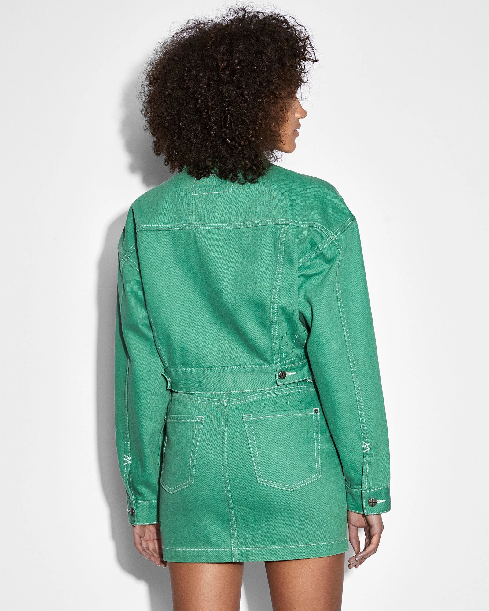 FoldableStructure BILLIE JACKET JADE