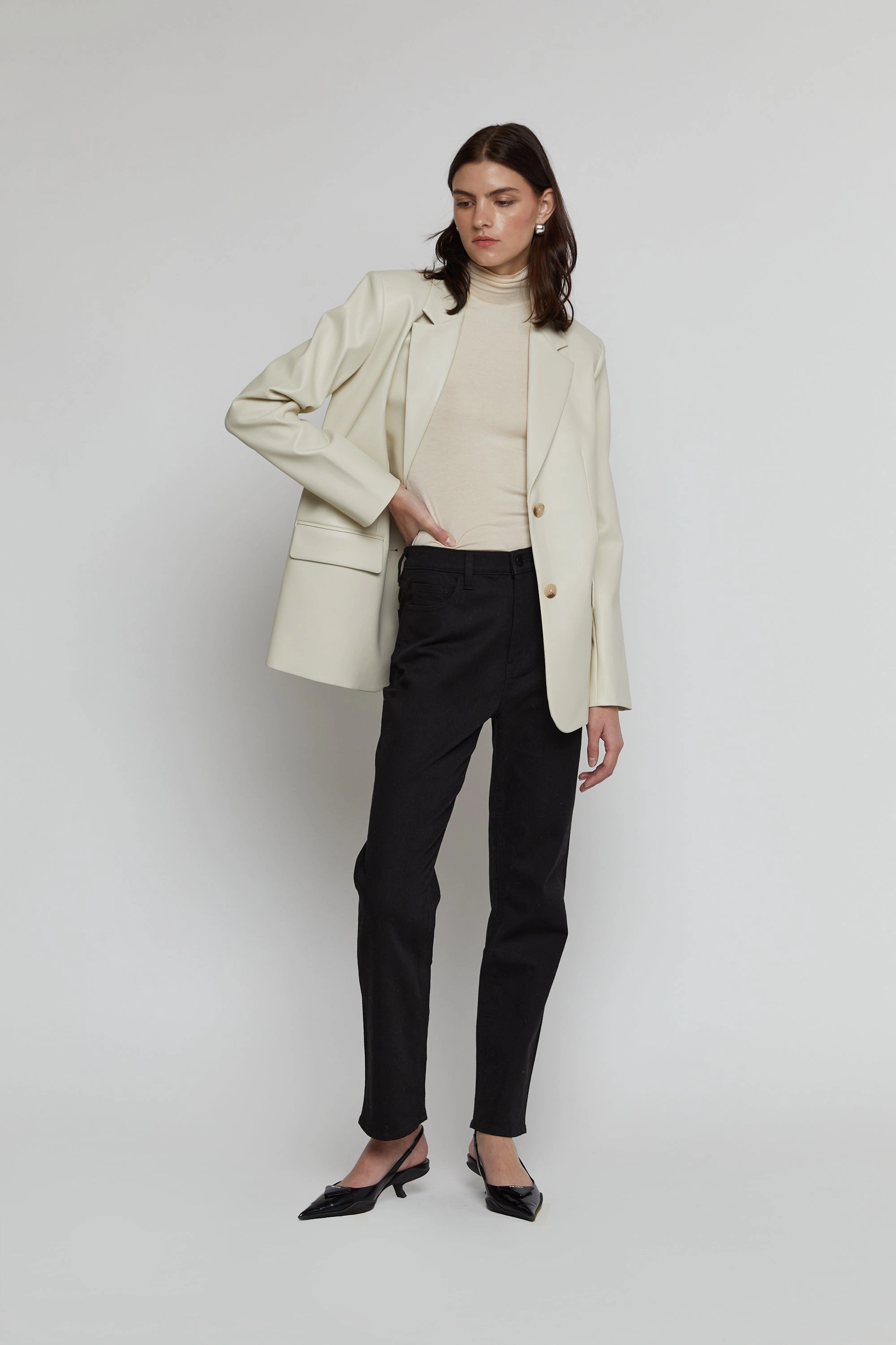 Trail Ready FlexFoamPadding BLACK SLIM FIT JEAN