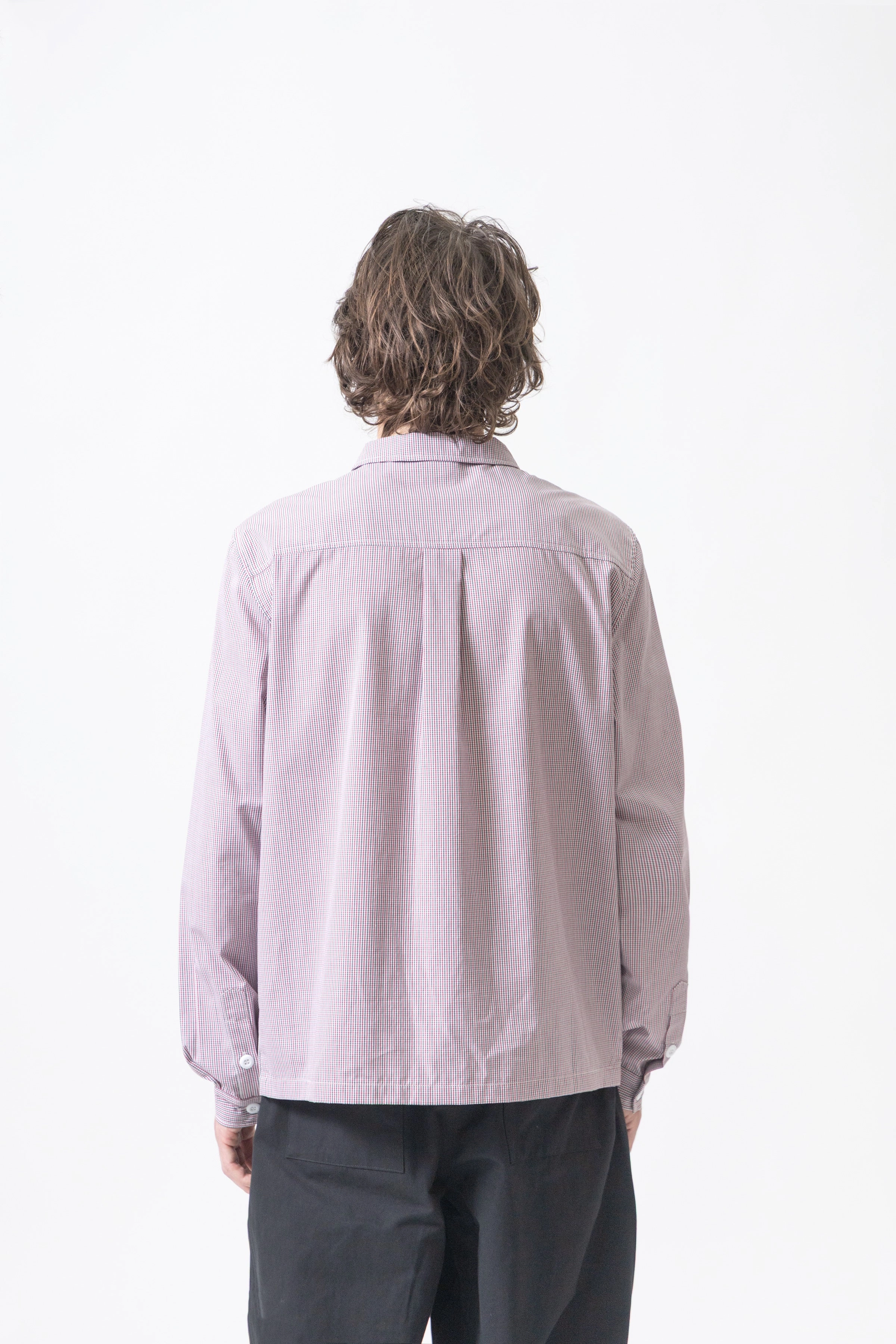 Athleisure Trend Workwear Style Blacksmith - 'Boxford' Utility Shirt - Red Check Luxury Feel