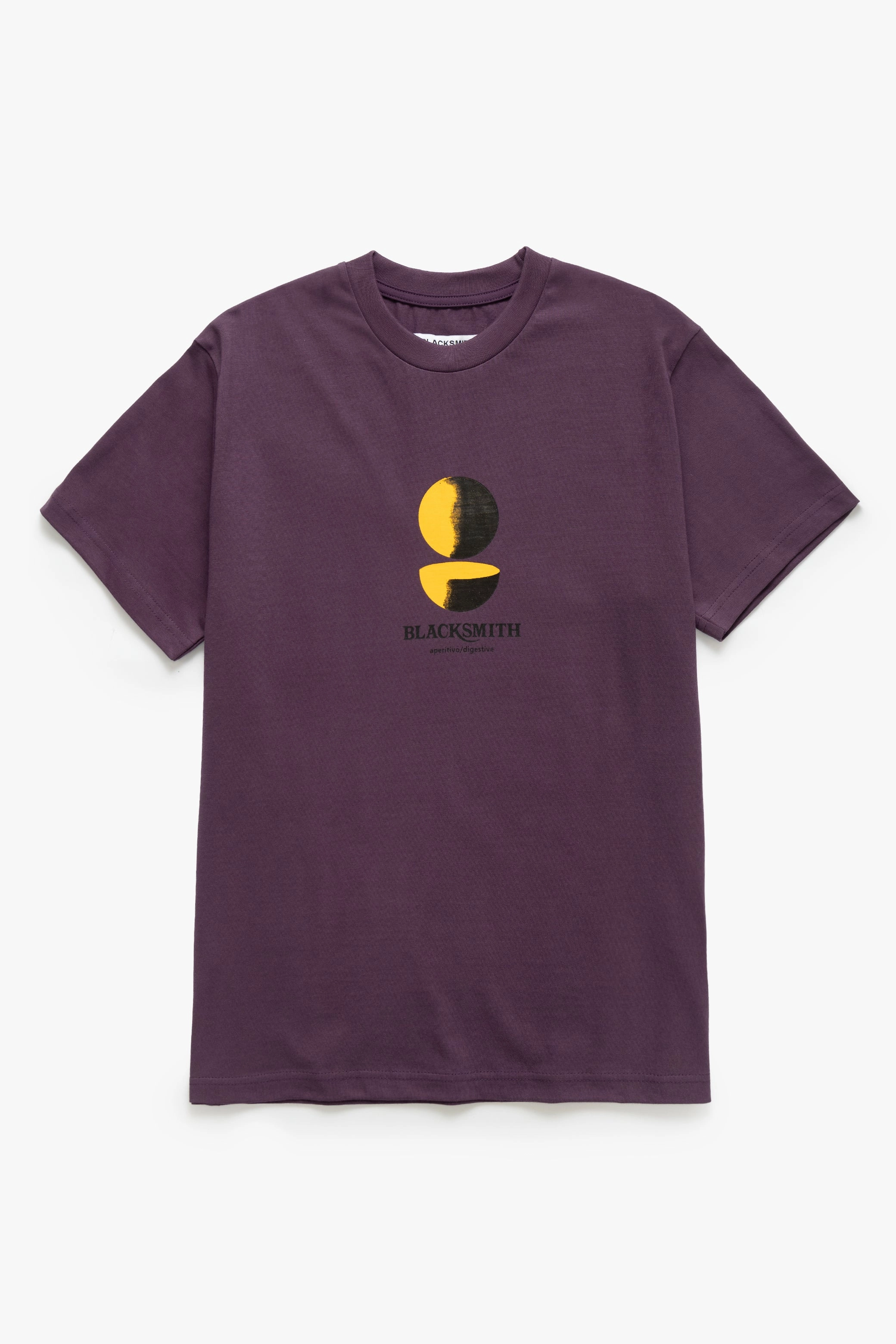 Blacksmith - Aperitivo/Digestive Tee - Purple Relaxed Comfort Wear