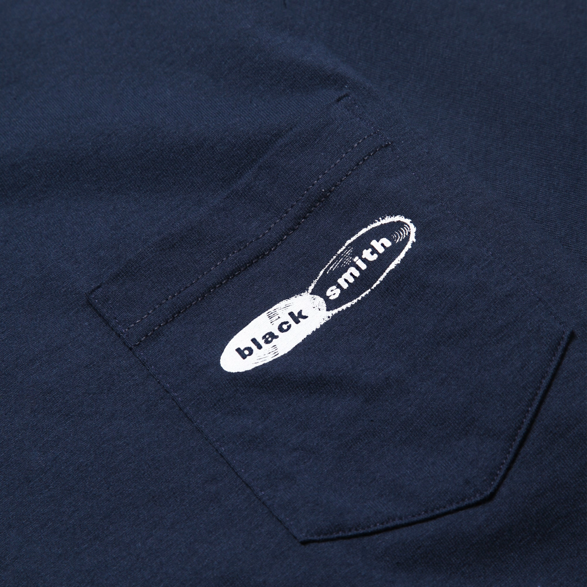 Premium Cotton Blend Blacksmith - JC Pocket Tee - Navy