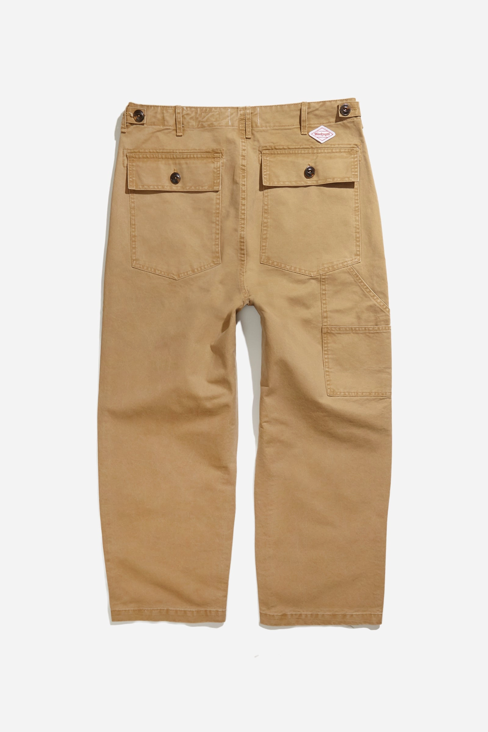 Blacksmith - Sowing Field Pants - Tan Body-Hugging Fit Work Flex