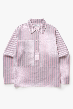 Blacksmith - Striped Military Popover - Red Crochet detail BBQ Party