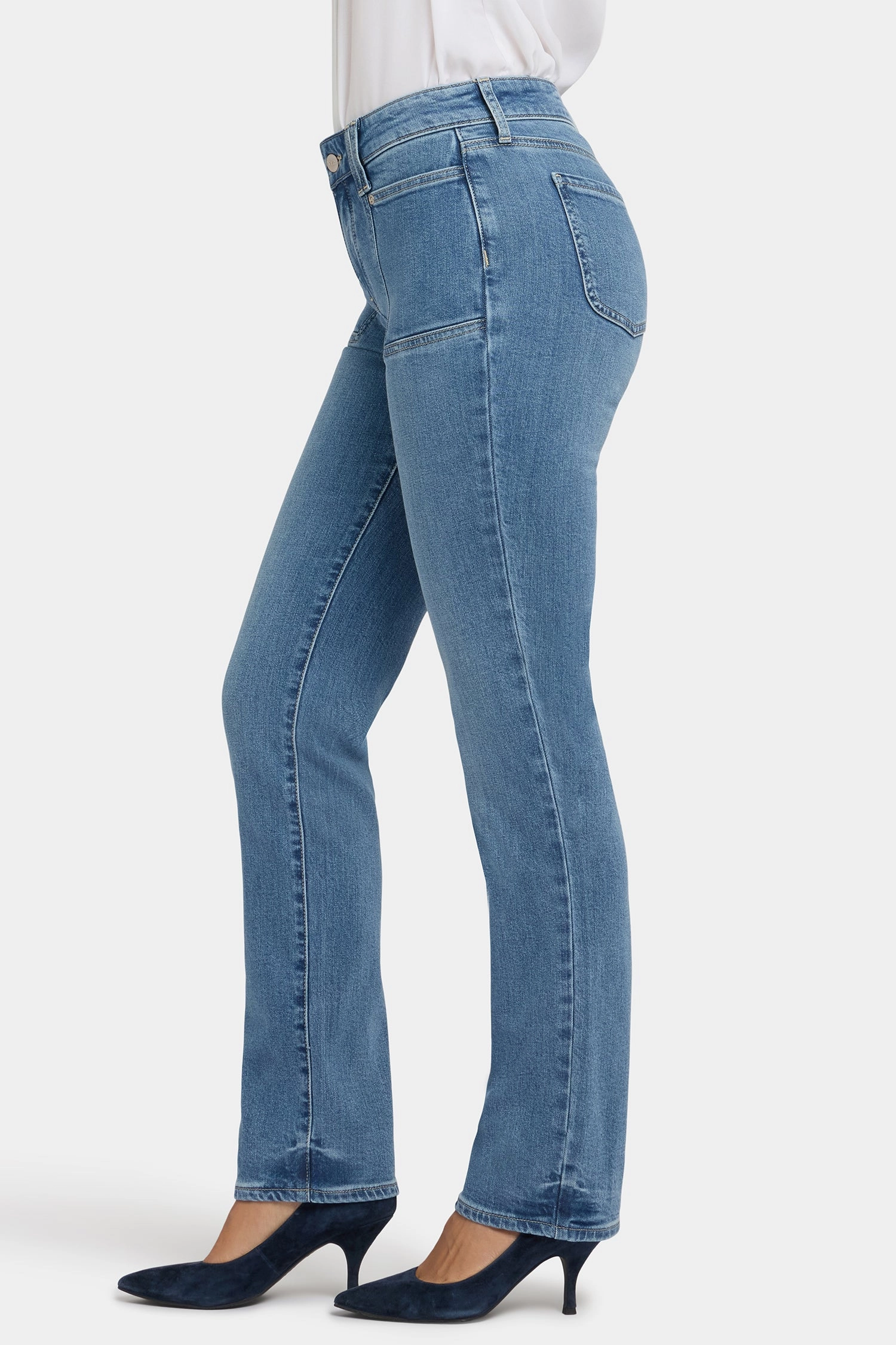 Marilyn Straight Jeans - Bastille Sea Daily Attire