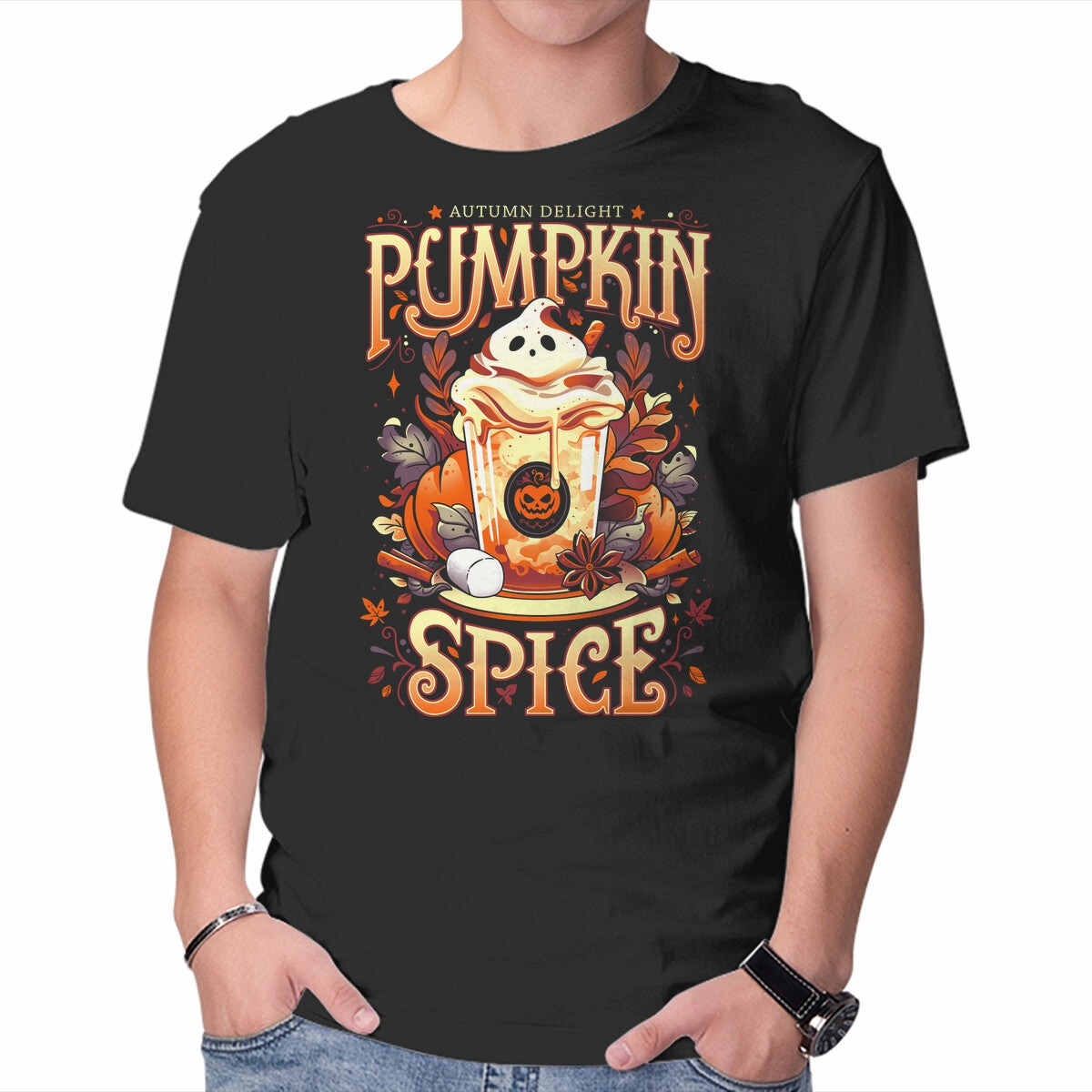 Ghostly Pumpkin Spice Cozy Comfort Fit Skin Friendly Blends