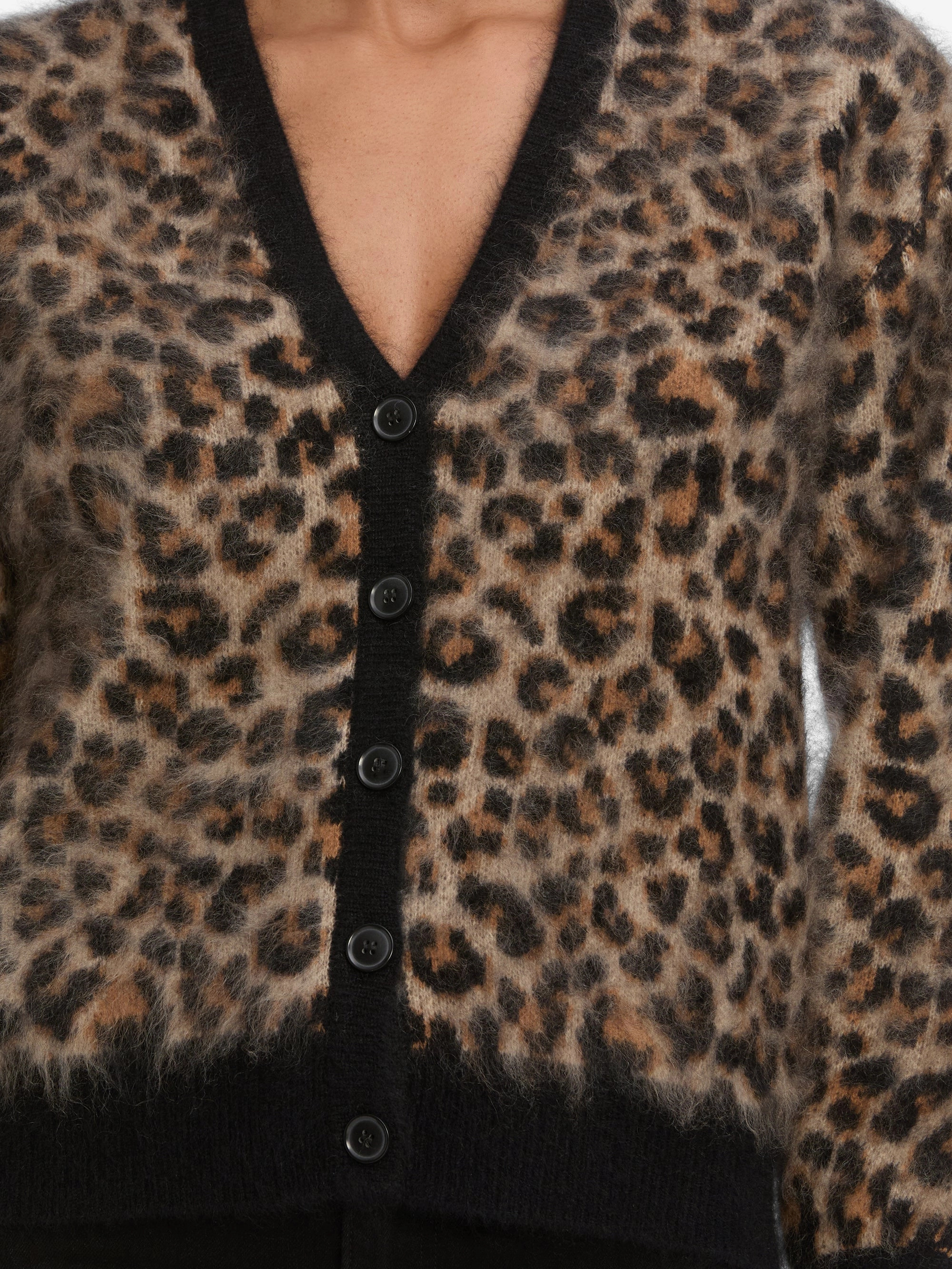 Everyday Fit The Brushed Leopard Cardi -- Leopard