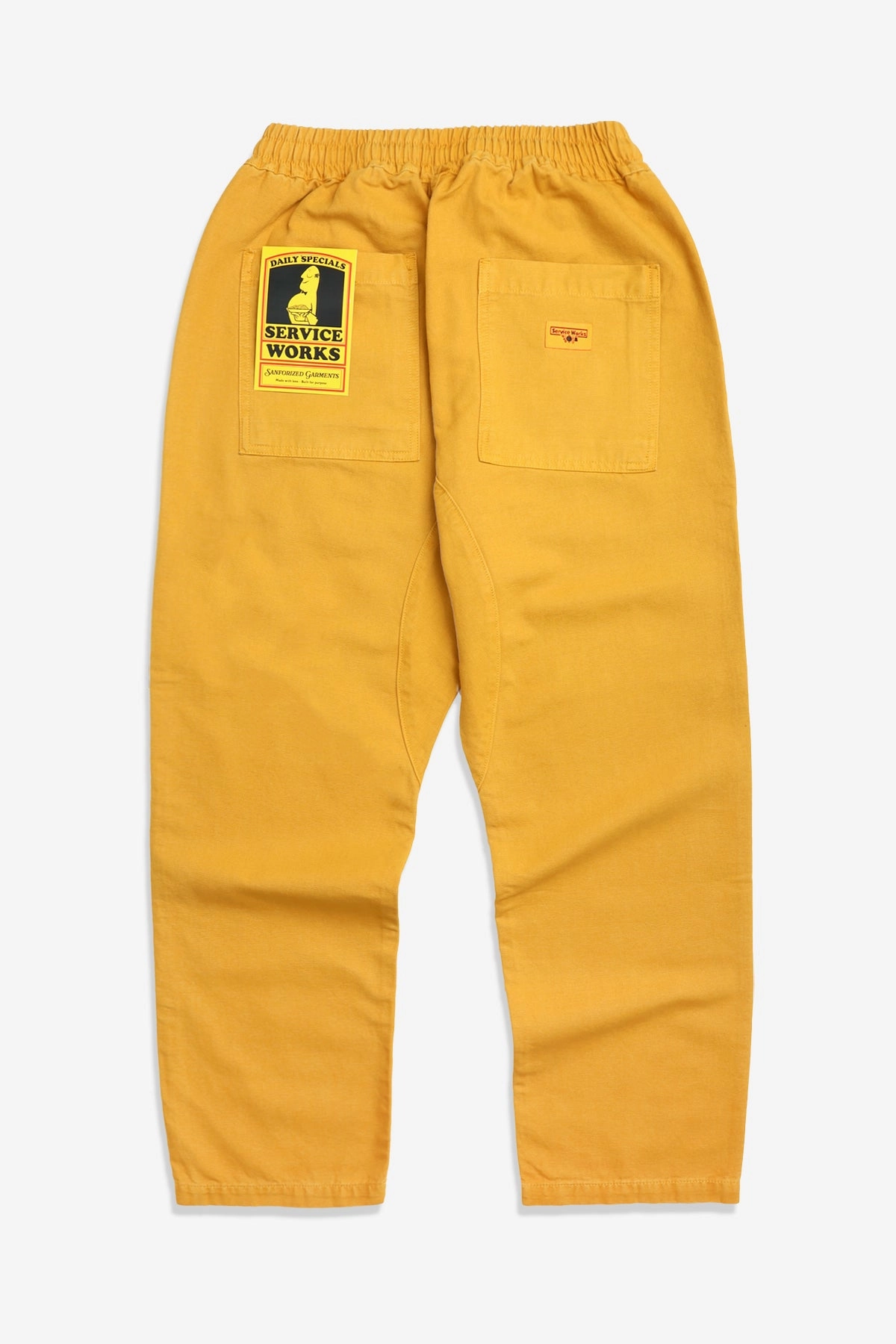 Service Works - Classic Chef Pants - Gold Snug Waist