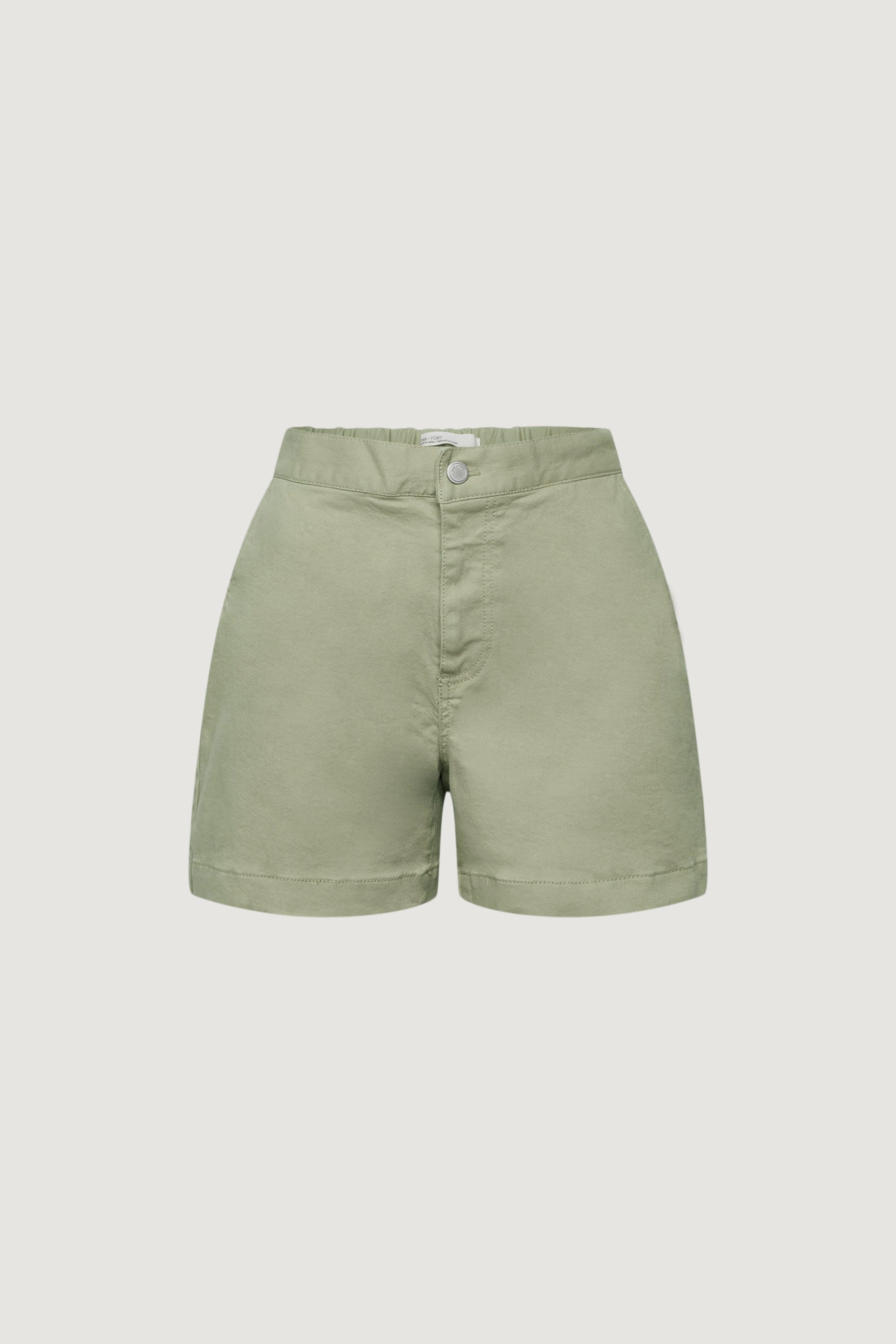 TWILL WIDE LEG SHORT Extended Inseam Options Flexible Movement Cut