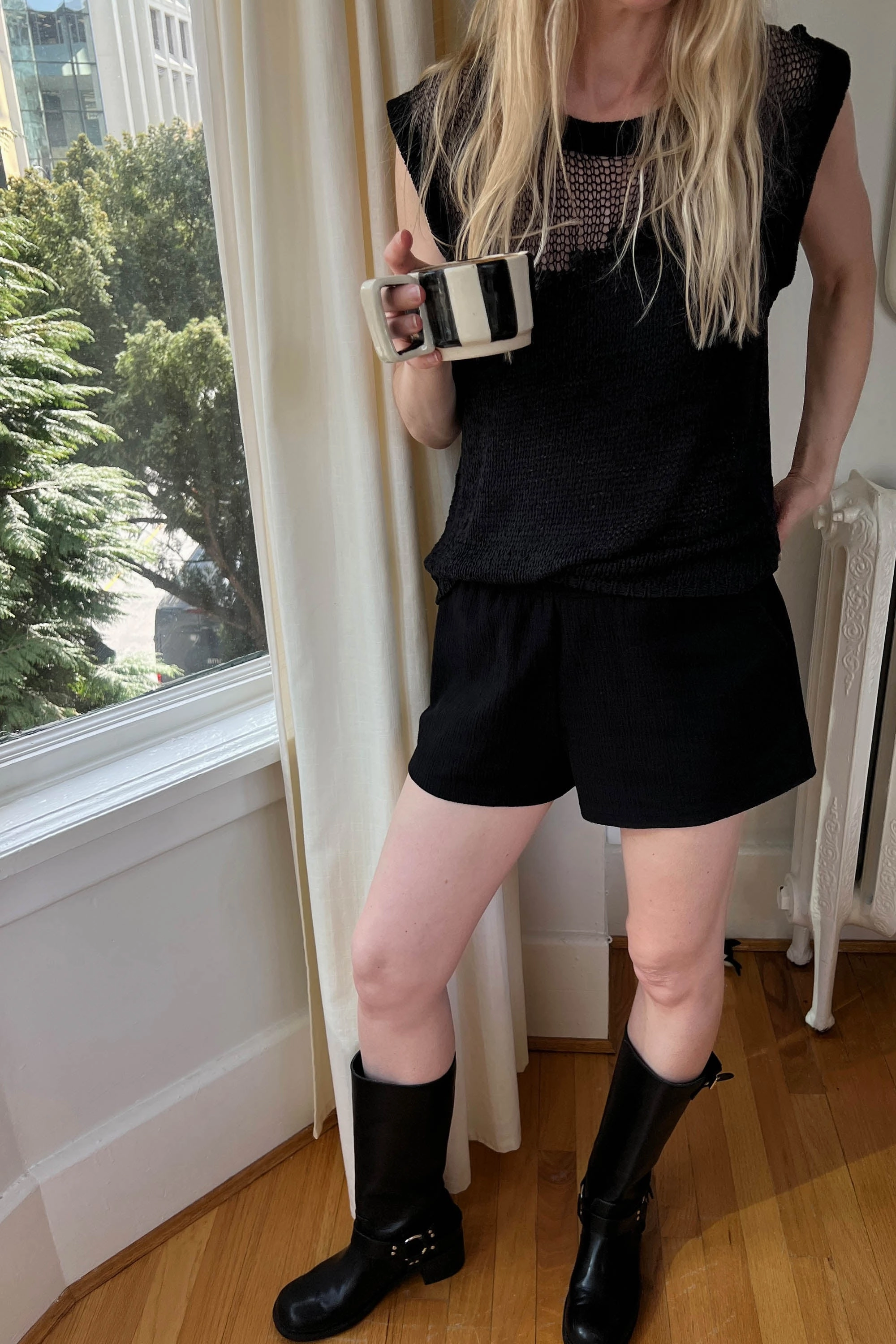 ELASTIC WAIST SHORT No Cling Dynamic Fit