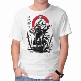 Pirate Hunter Swordsman Sumi-e Fashion Fit