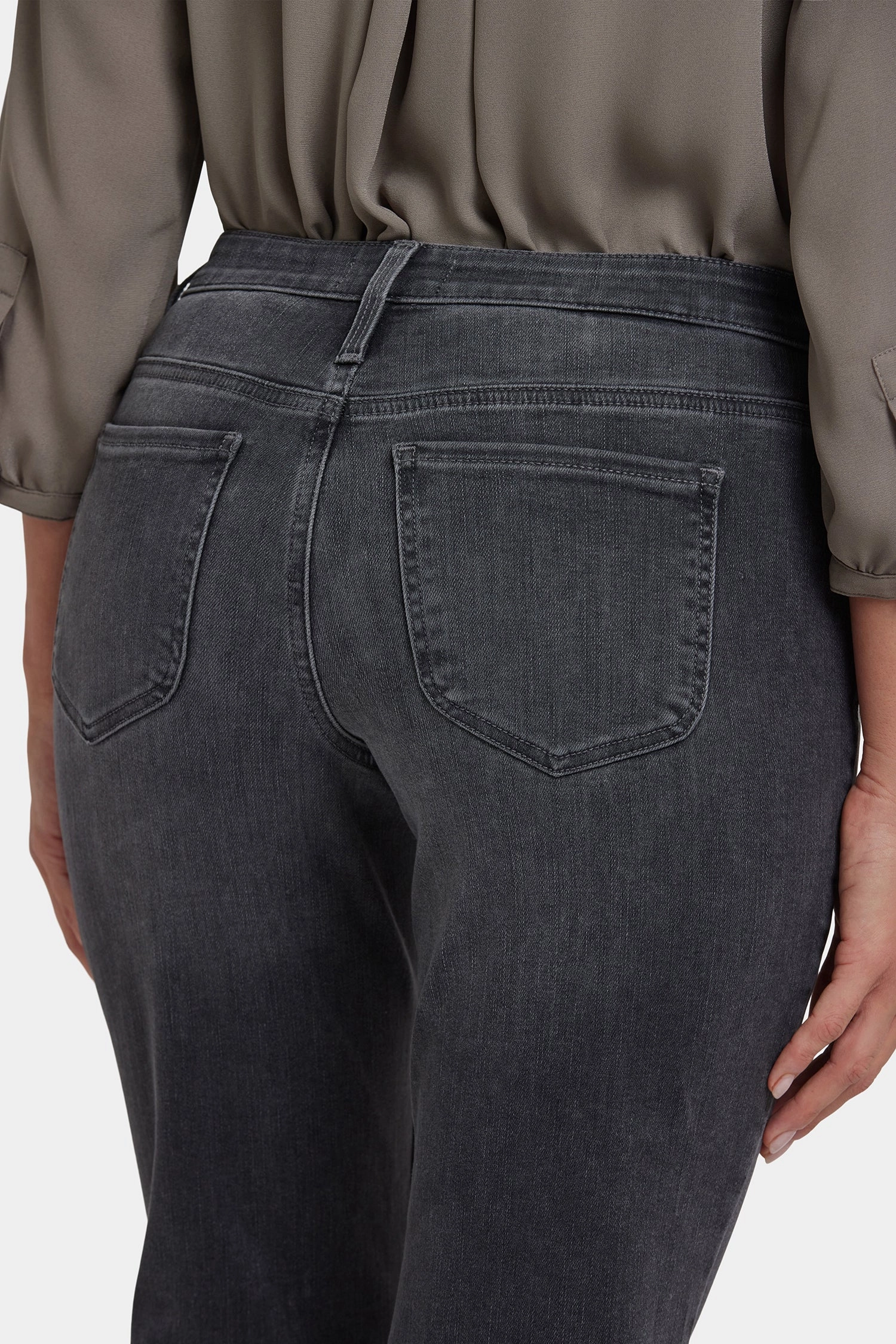 Daily Choice Base Style Ava Flared Jeans - Gloomy Marais