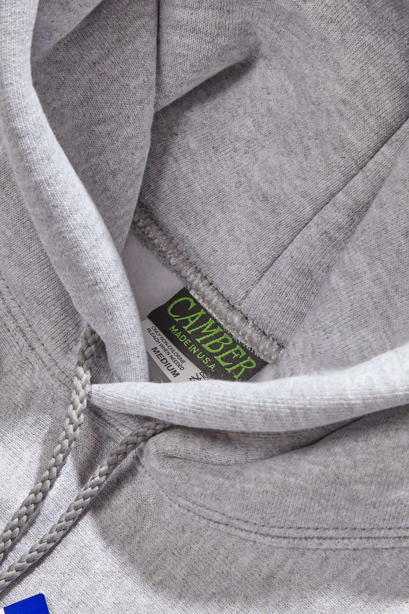 Cozy pieces Temperature Regulating Fabric Camber USA - 232 12oz Pullover Hoodie - Ash Grey