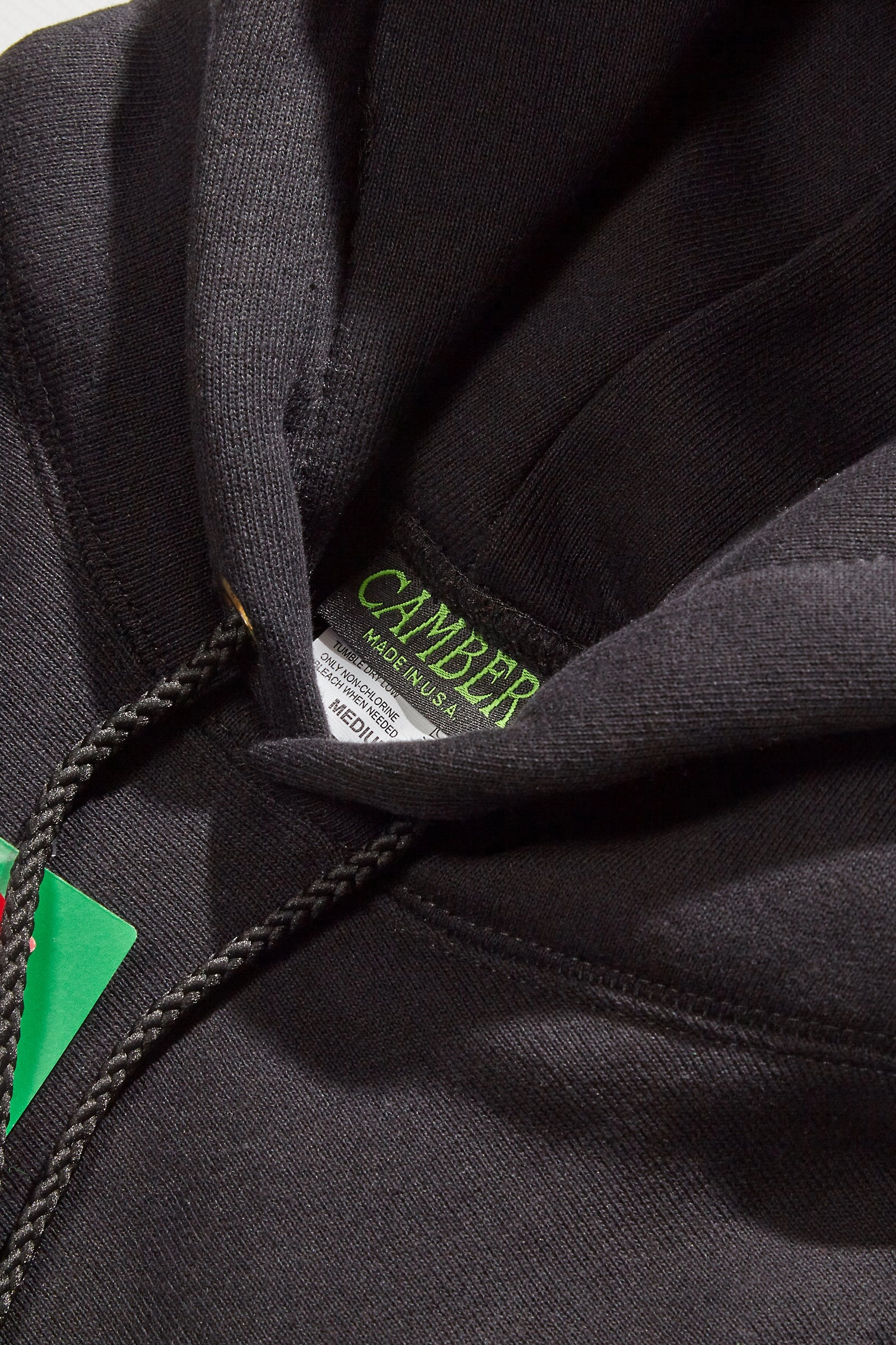 Camber USA - 232 12oz Pullover Hoodie - Black Hypoallergenic Yarn Construction