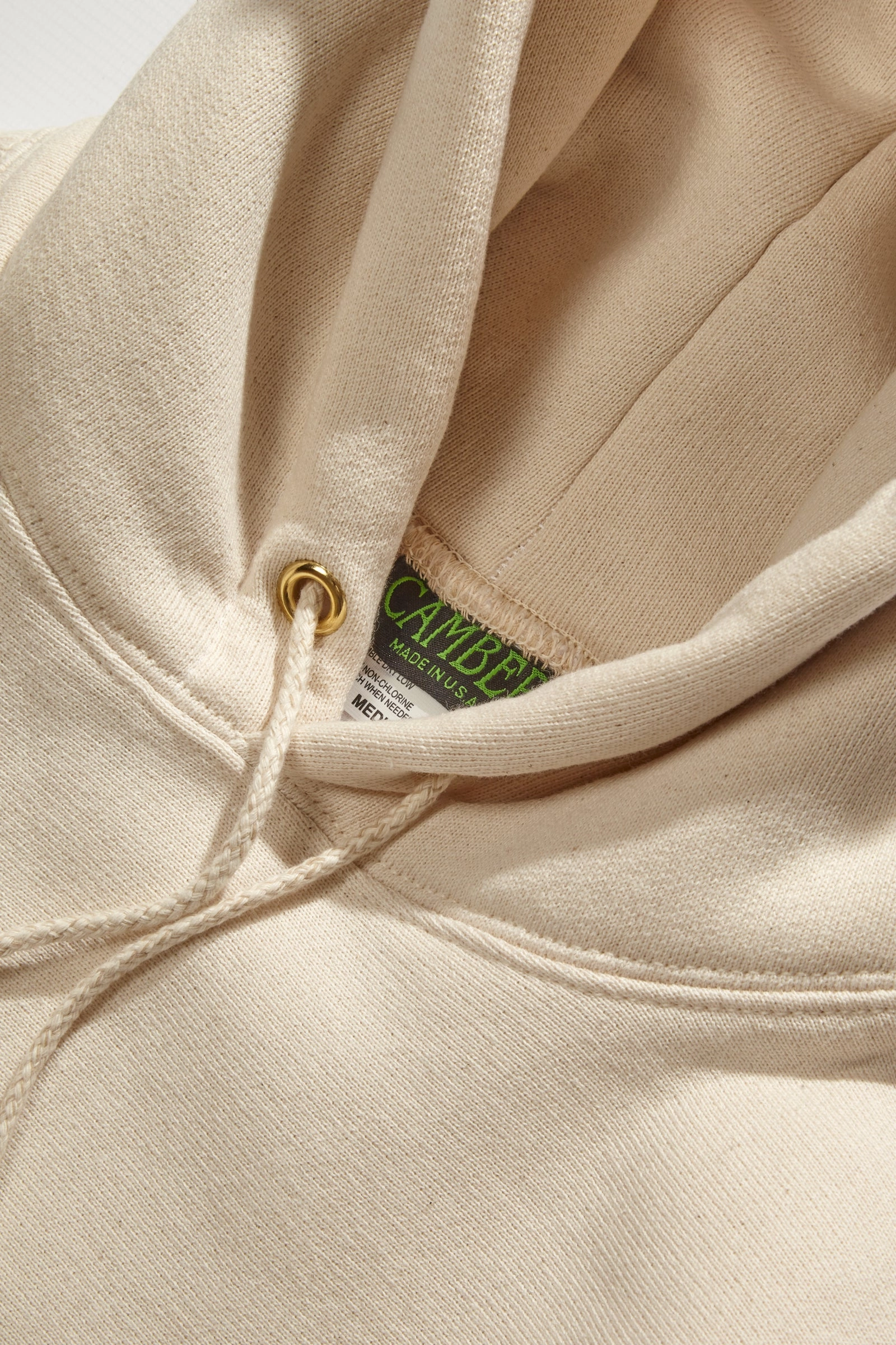 Camber USA - 232 12oz Pullover Hoodie - Natural Quick Dry Comfort