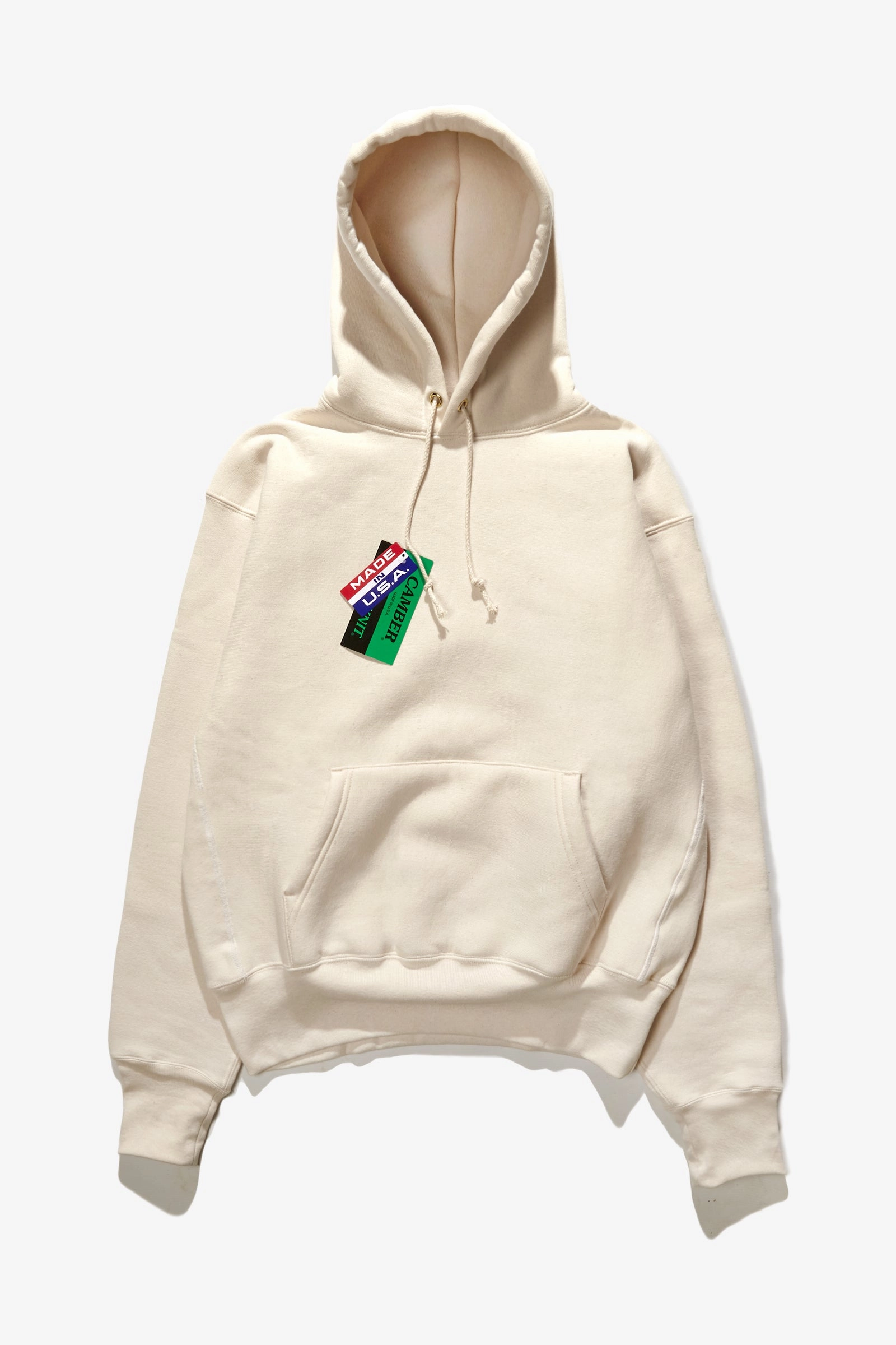 Camber USA - 232 12oz Pullover Hoodie - Natural Elastic Fit