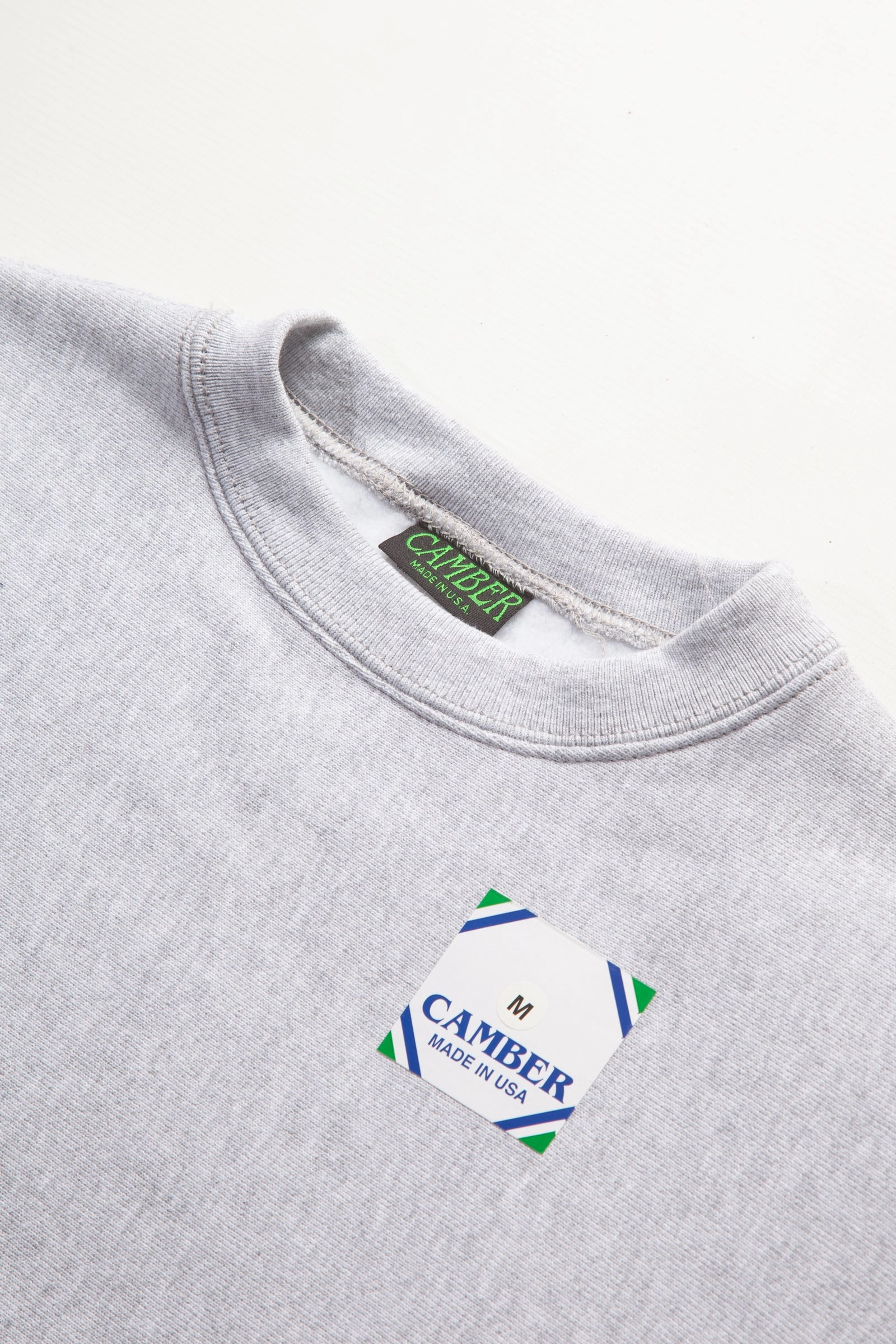 Ultimate Layer Camber USA - 234 12oz Crewneck - Ash Grey