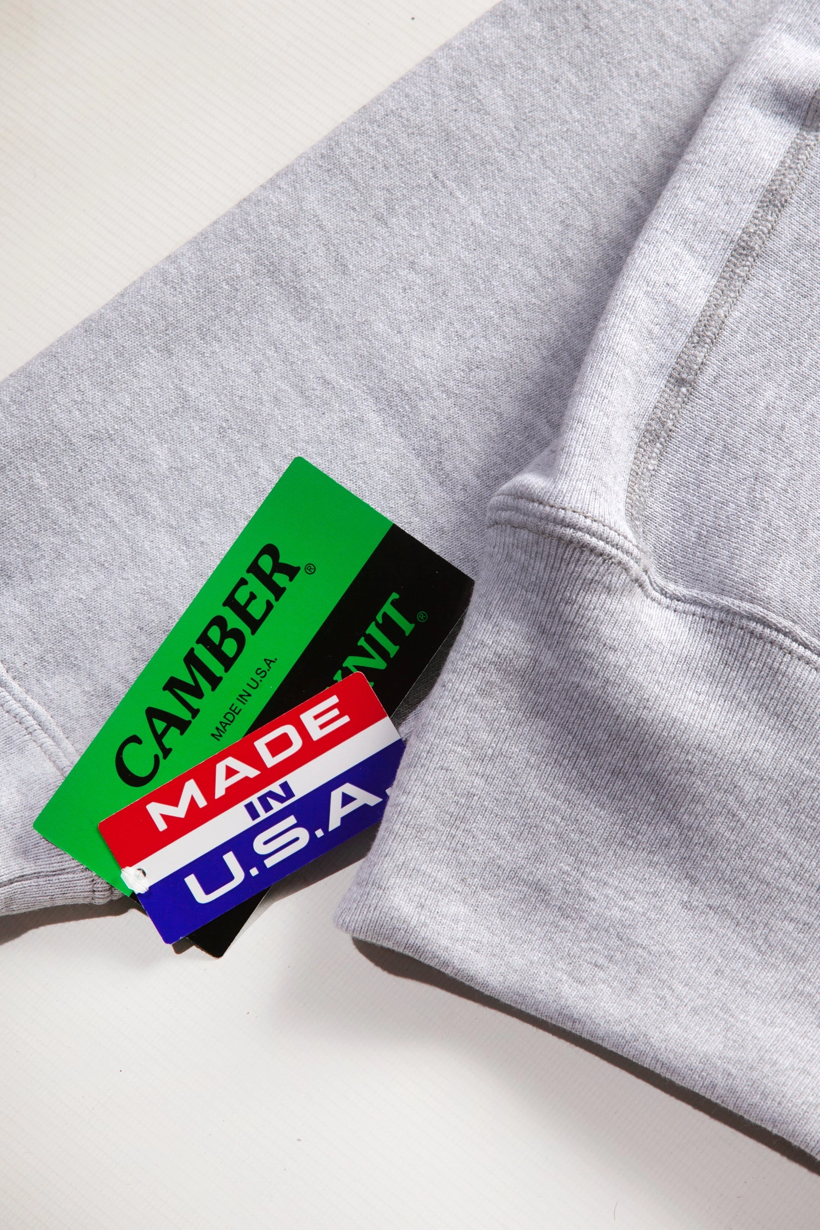 Camber USA - 234 12oz Crewneck - Ash Grey Lightweight Wear