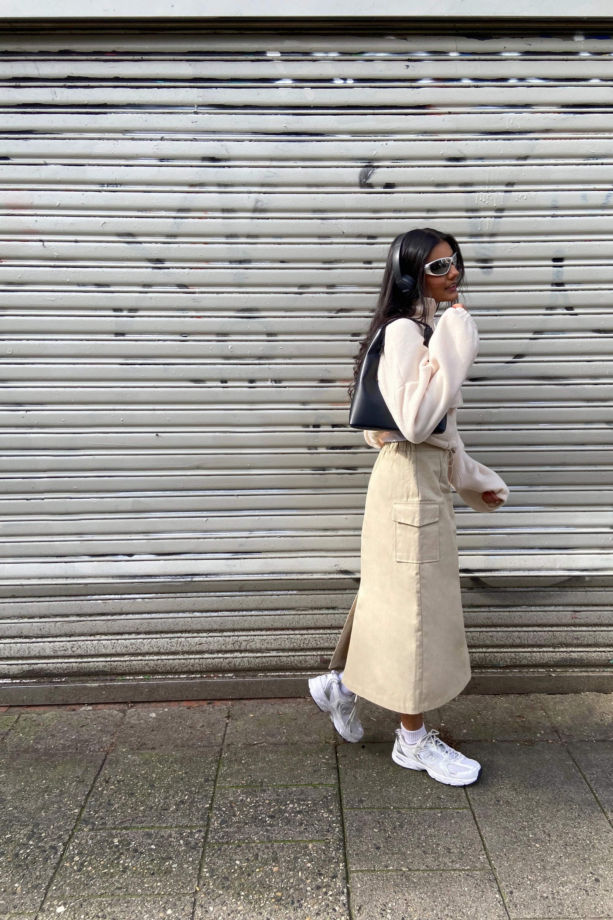 CARGO MIDI SKIRT Fall Favorite