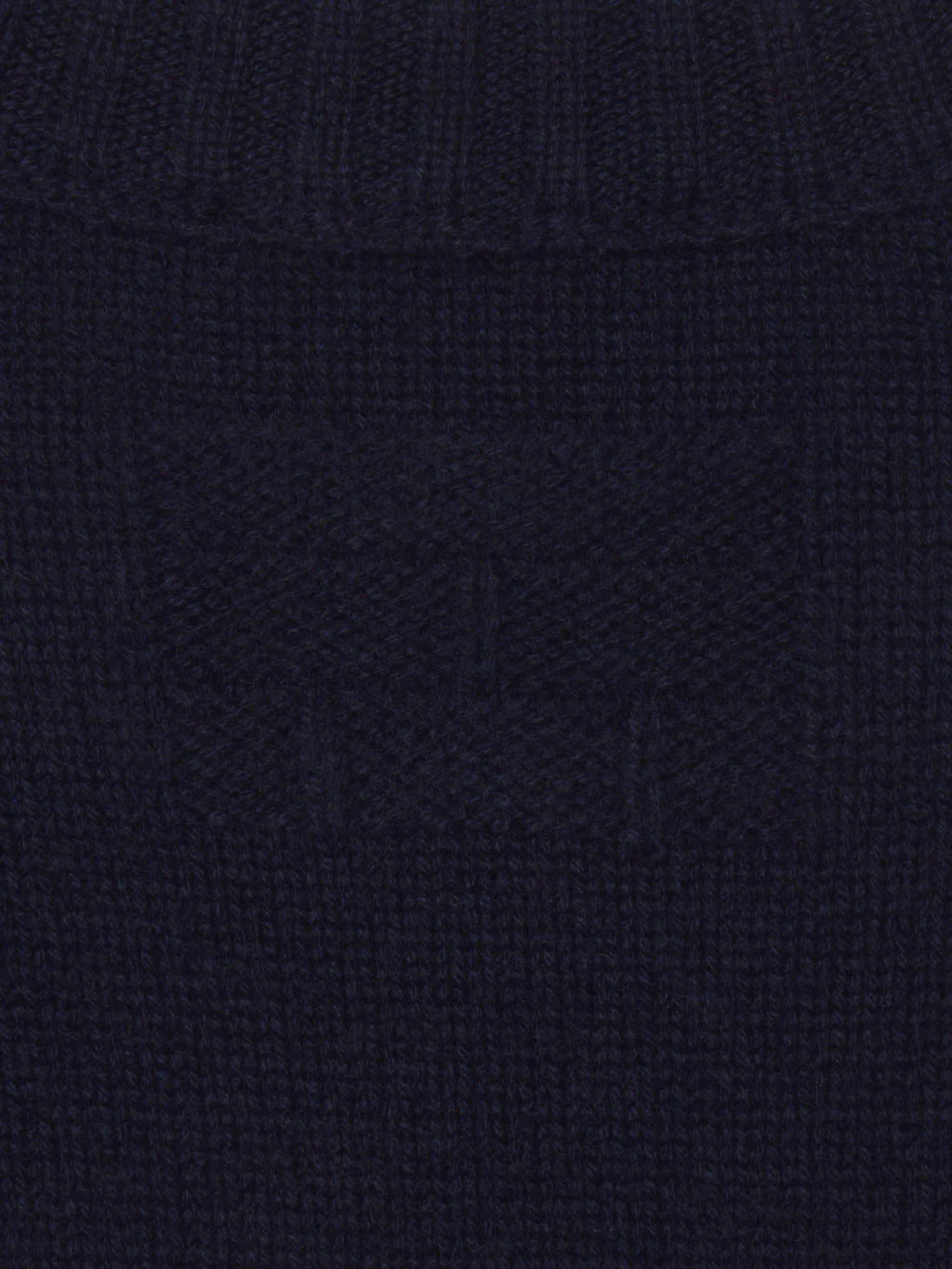 Cashmere Crewneck Sweater -- Navy Warm & Soft