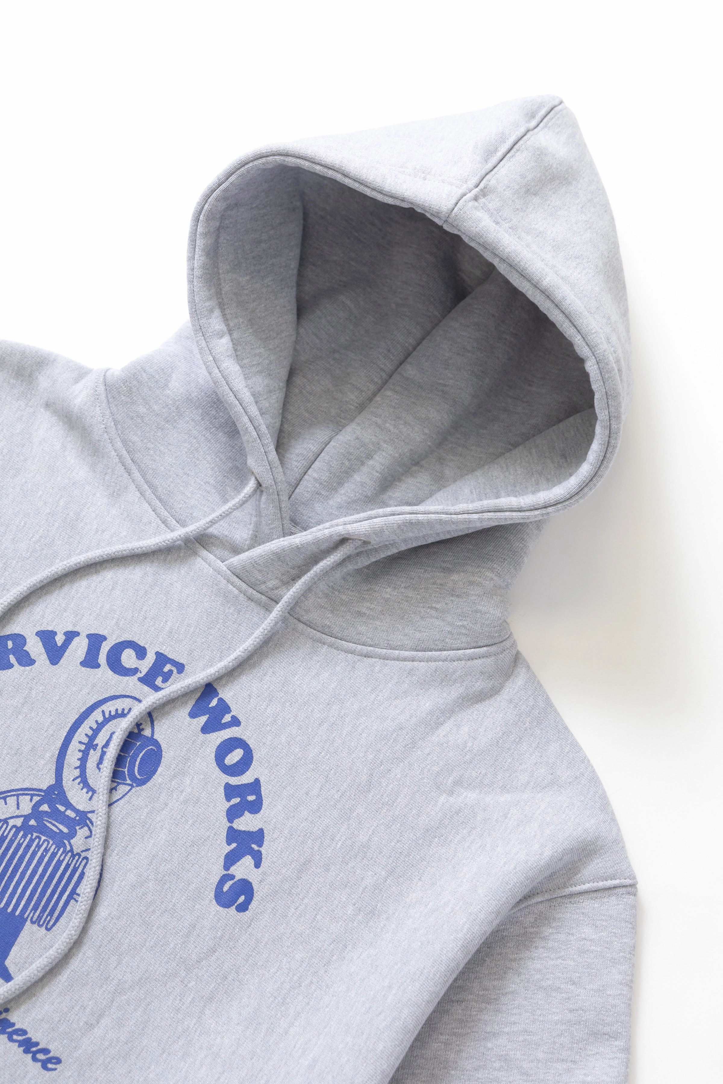 Service Works - Maintainence Hoodie - Heather Grey Comfy Fashion