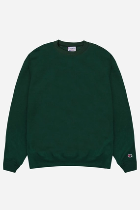 Champion - 9oz Crewneck - Forest Green Breathable Layer Wear