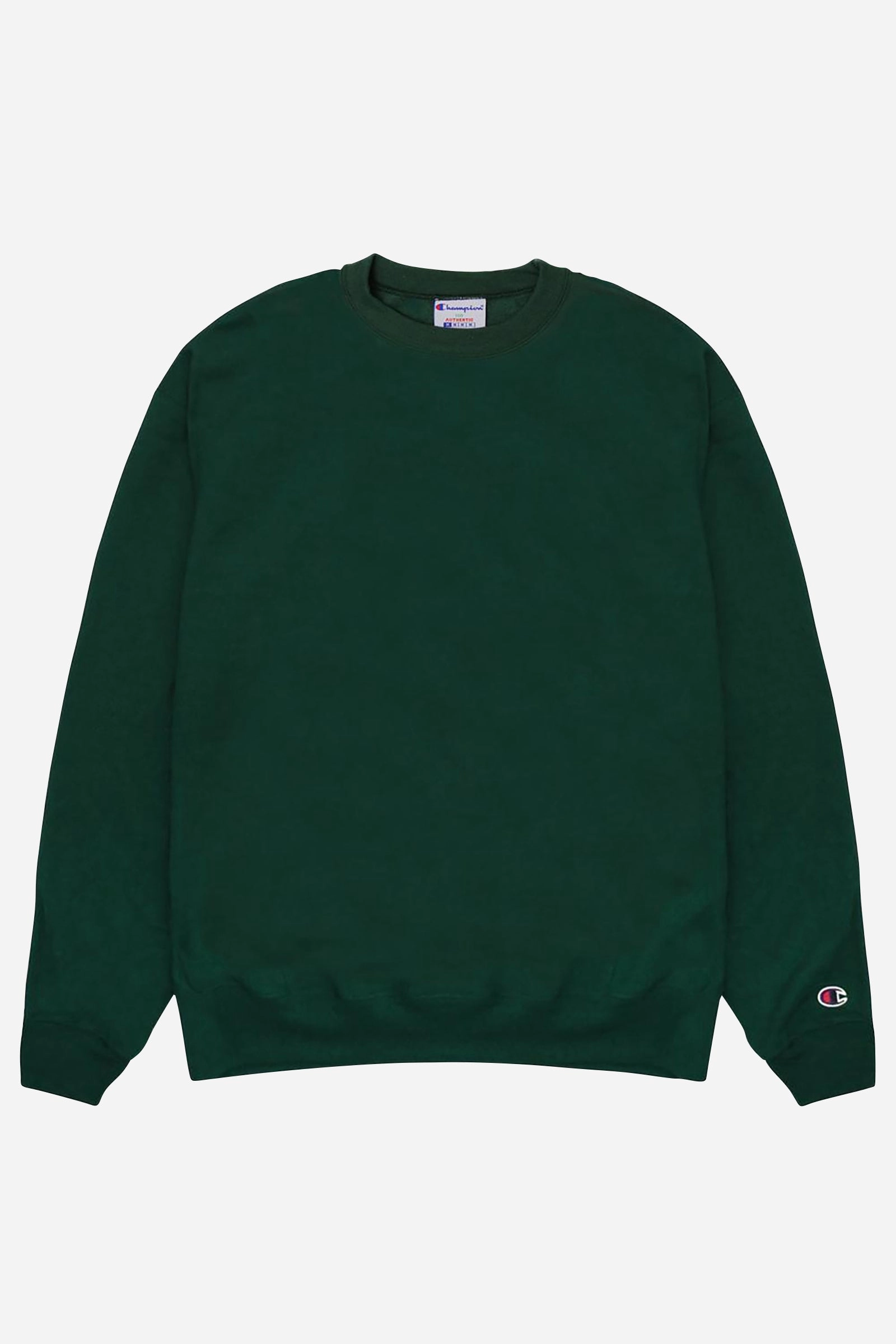 Champion - 9oz Crewneck - Forest Green Breathable Layer Wear