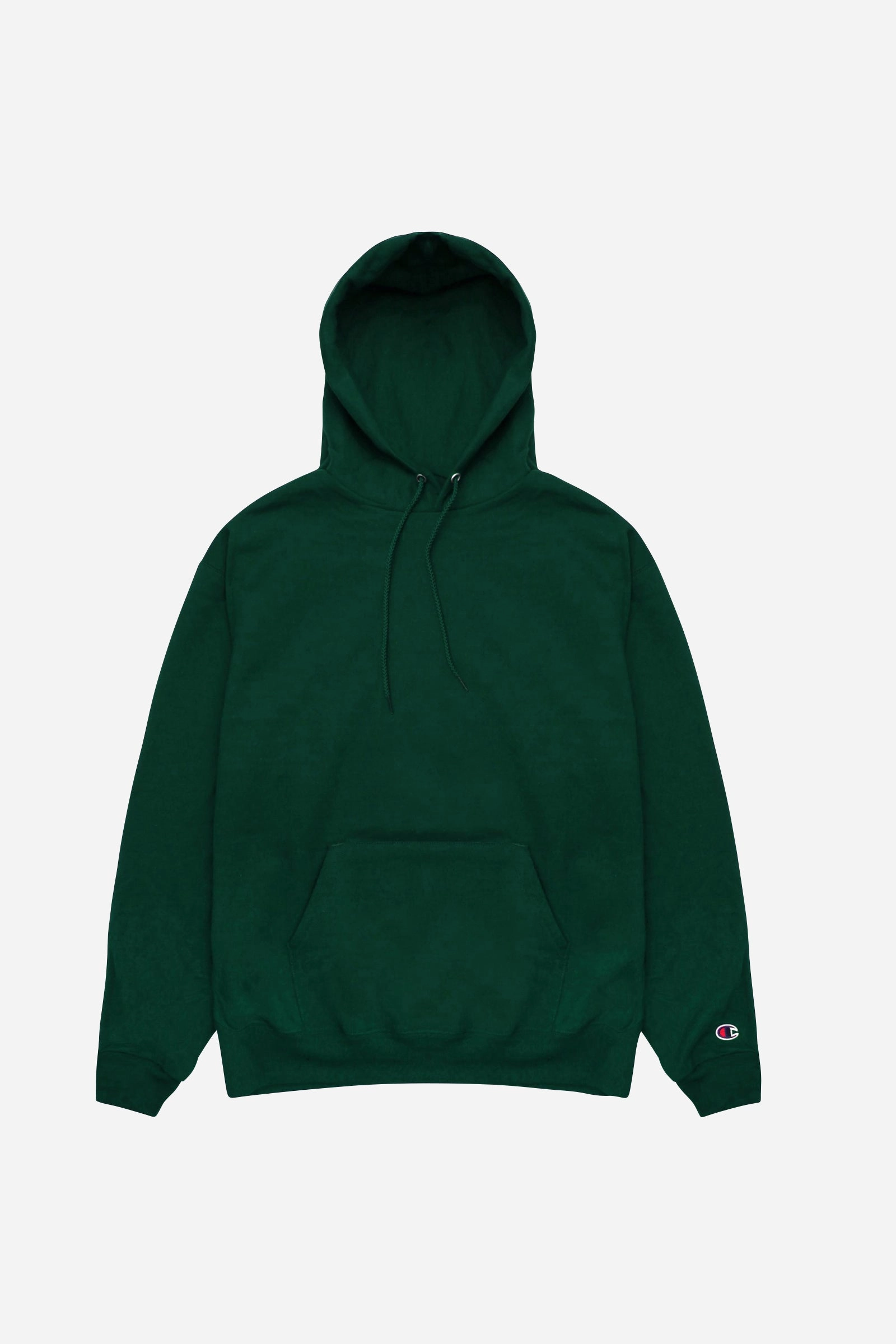 Champion - 9oz Hoodie - Forest Green Knit Perfection