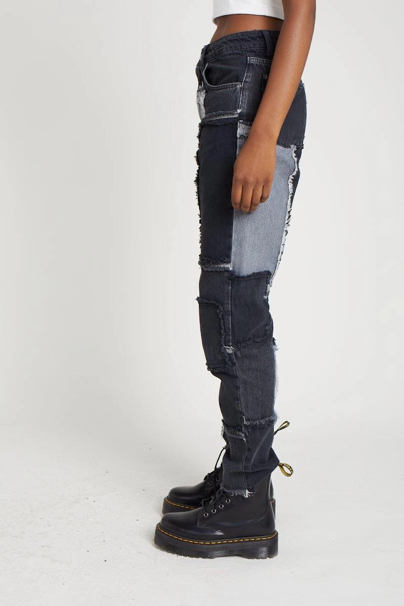 Rainy Day Vintage Lover Cheat Jeans - Charcoal