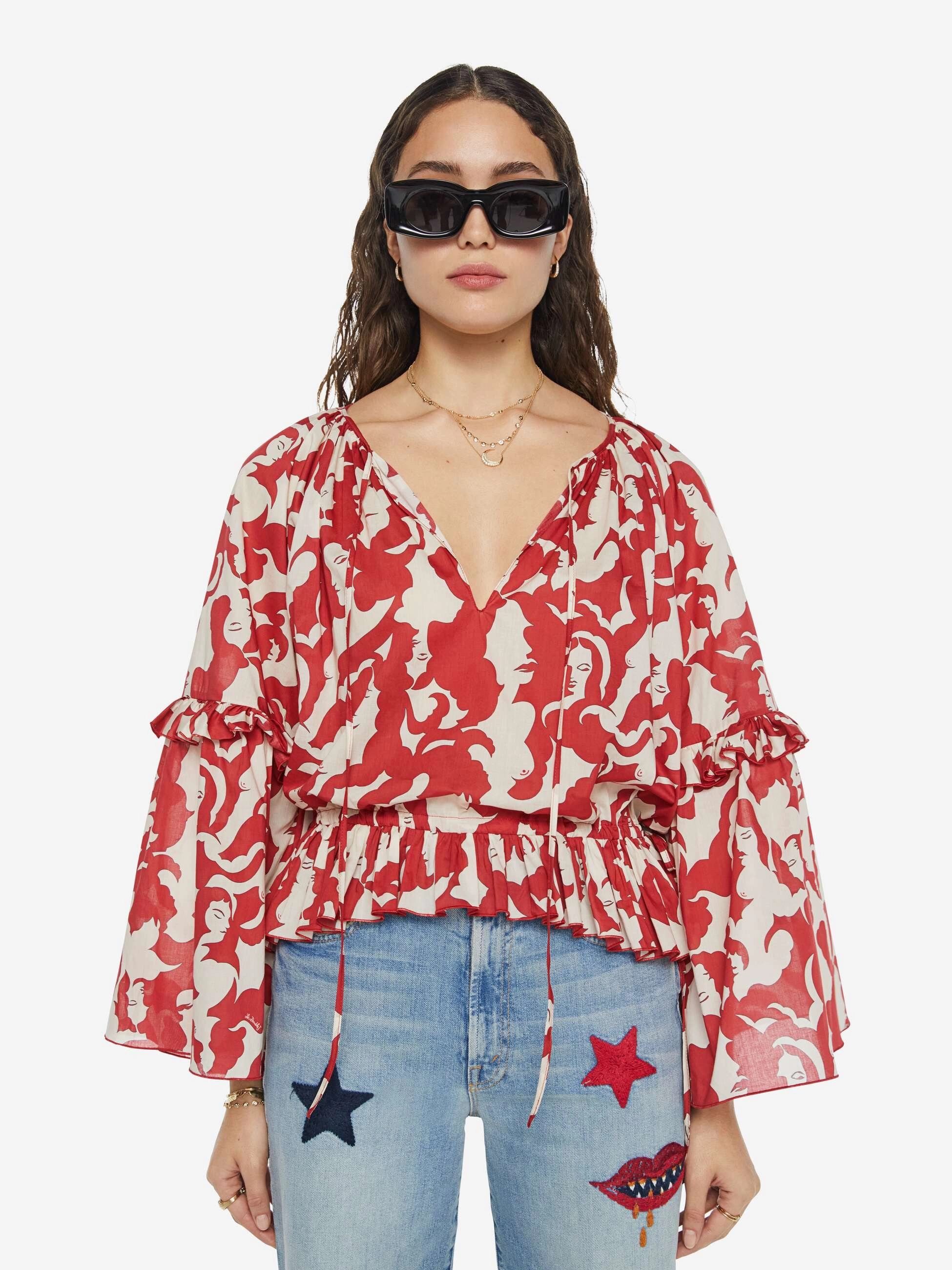 Active Design La DoubleJ x MOTHER Boho Blouse - Mamma