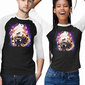 Oversized Silhouette Chill Design Cheshire White Rabbit