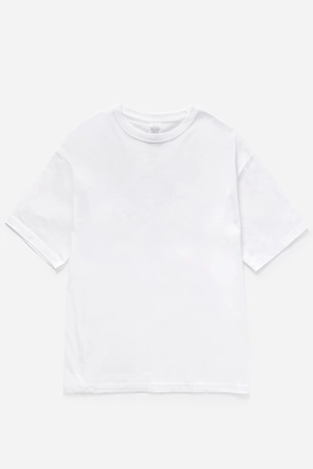 United Athle - 5508 6oz Open End Heavyweight T-Shirt - White Set In Sleeve Seasonal Casual