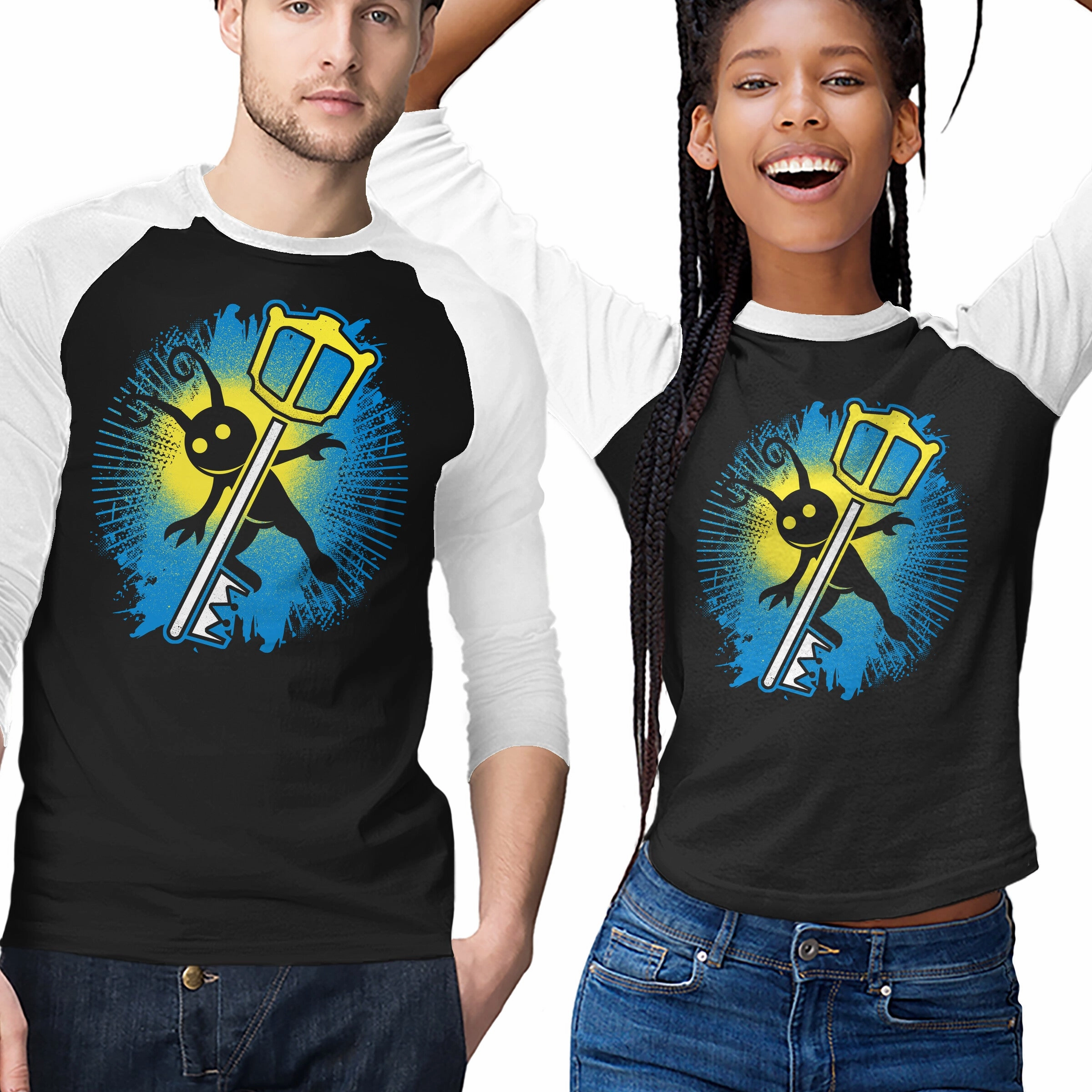 Heartless Vs Keyblade All-Day Stretch Holiday Casual