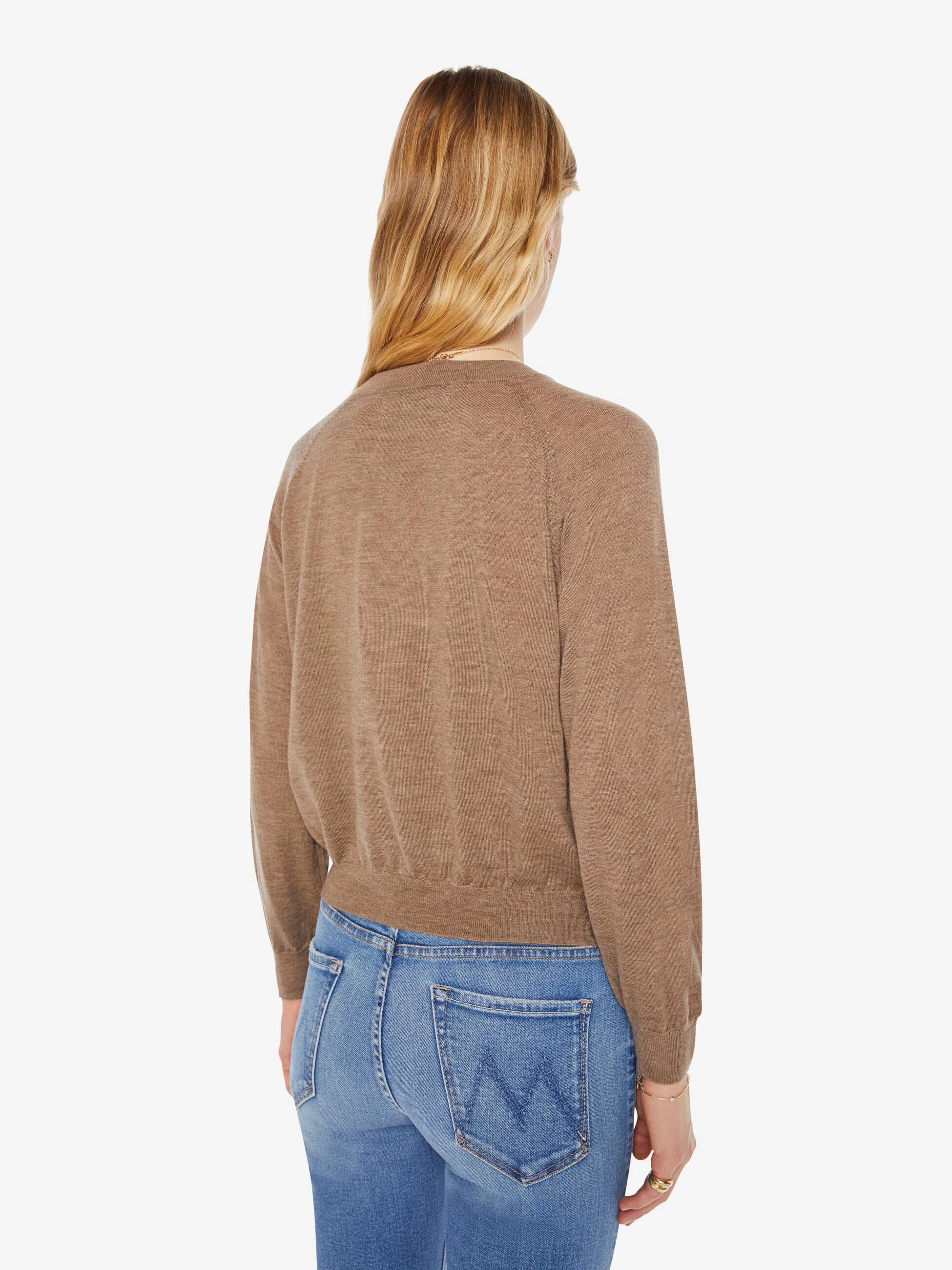 SPRWMN L/S Raglan Sweater - Truffle Cozy Essential Stretchy Layers