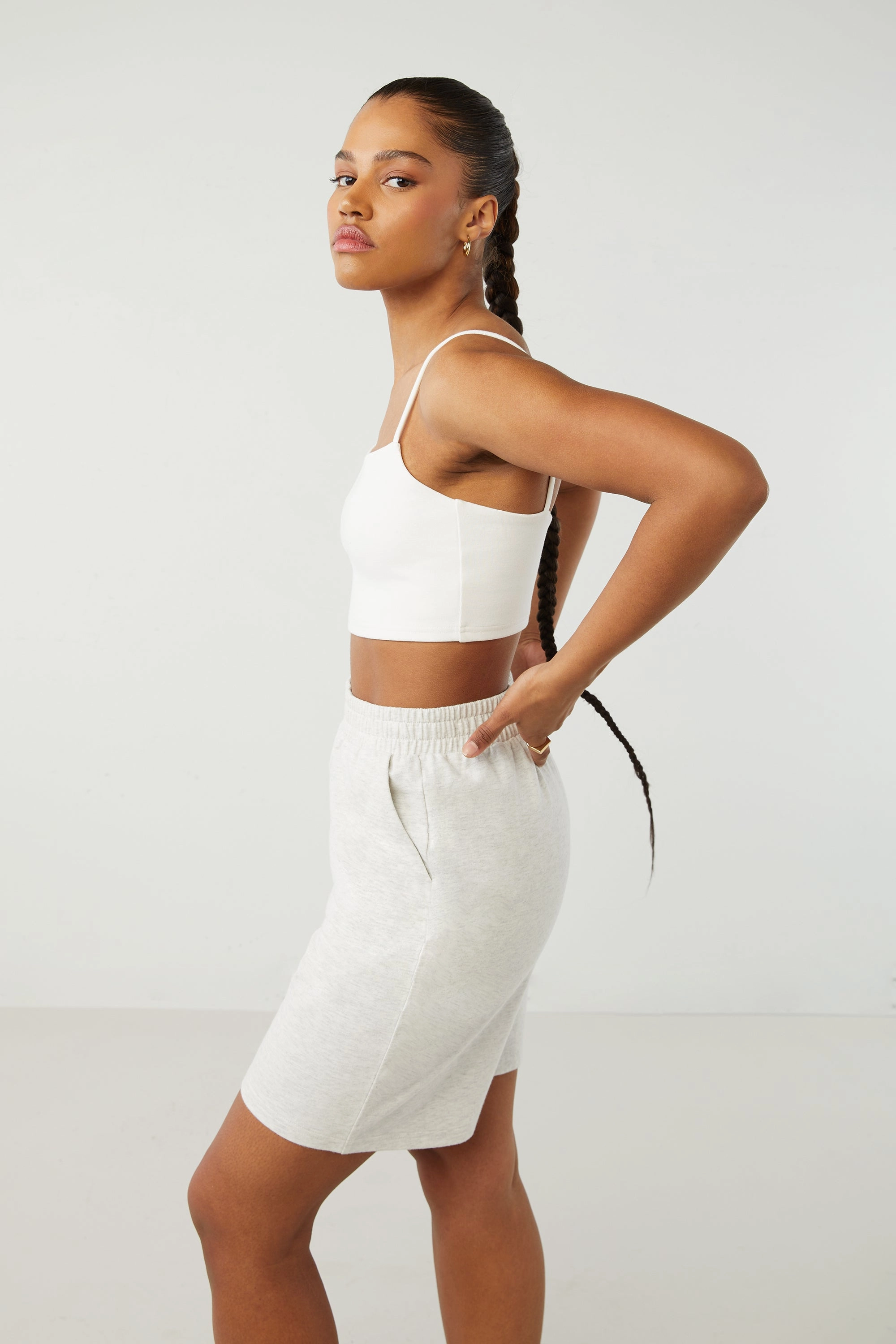 Hygienic Antimicrobial Layer COTTON FRENCH TERRY SHORT