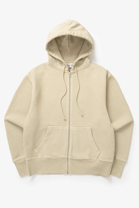Power Goods - Loopback Zip Hoodie - Bone Casual Active Wear